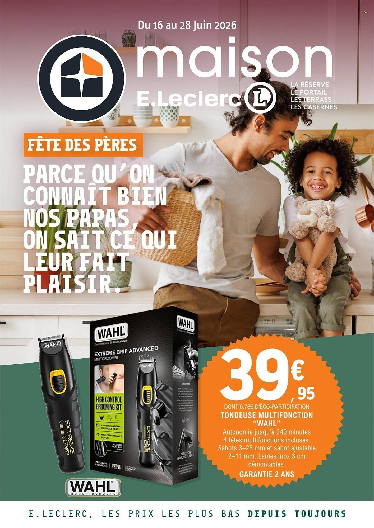 E.Leclerc Catalogue Du 16/06/2026 au 28/06/2026