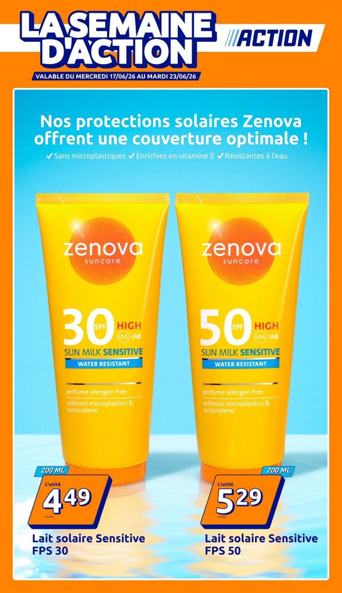 Action Catalogue Du 17/06/2026 au 23/06/2026