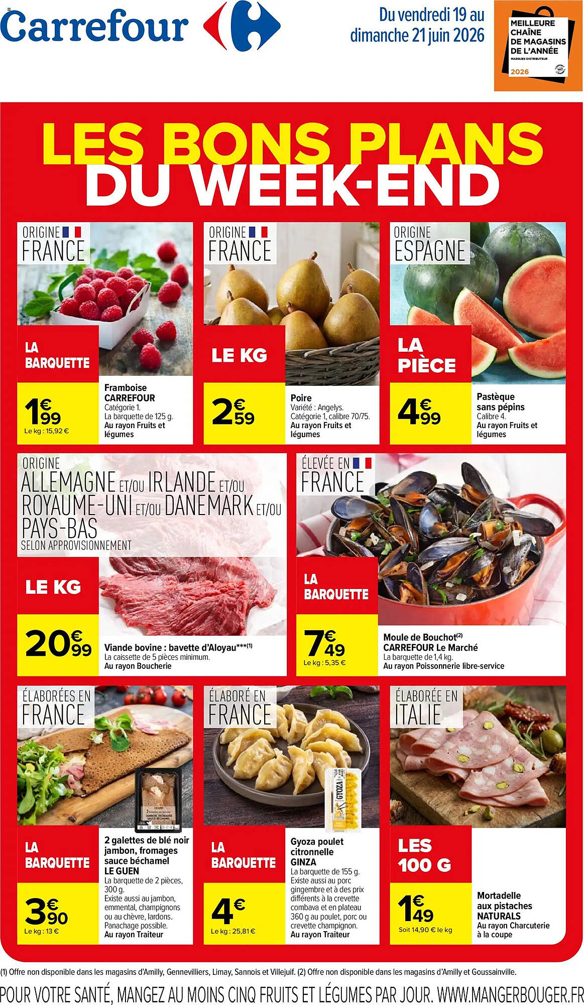 Carrefour Catalogue Du 19/06/2026 au 21/06/2026