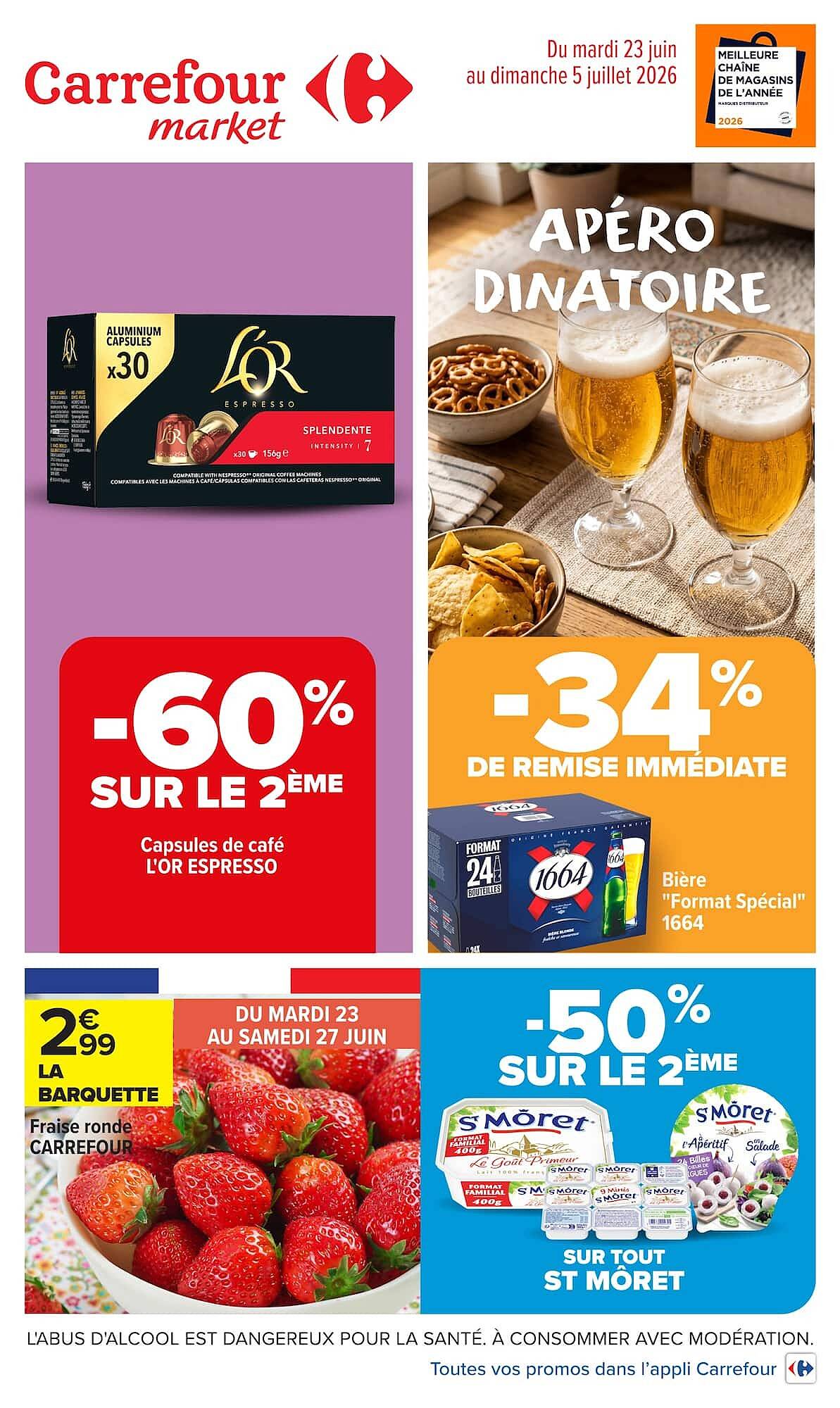 Carrefour Market Catalogue Du 23/06/2026 au 05/07/2026