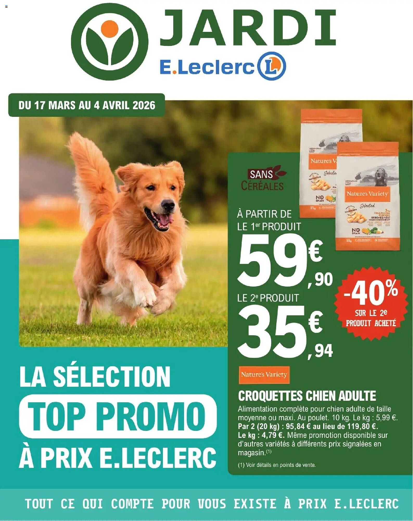 E.Leclerc Jardi Catalogue Du 17/03/2026 au 04/04/2026