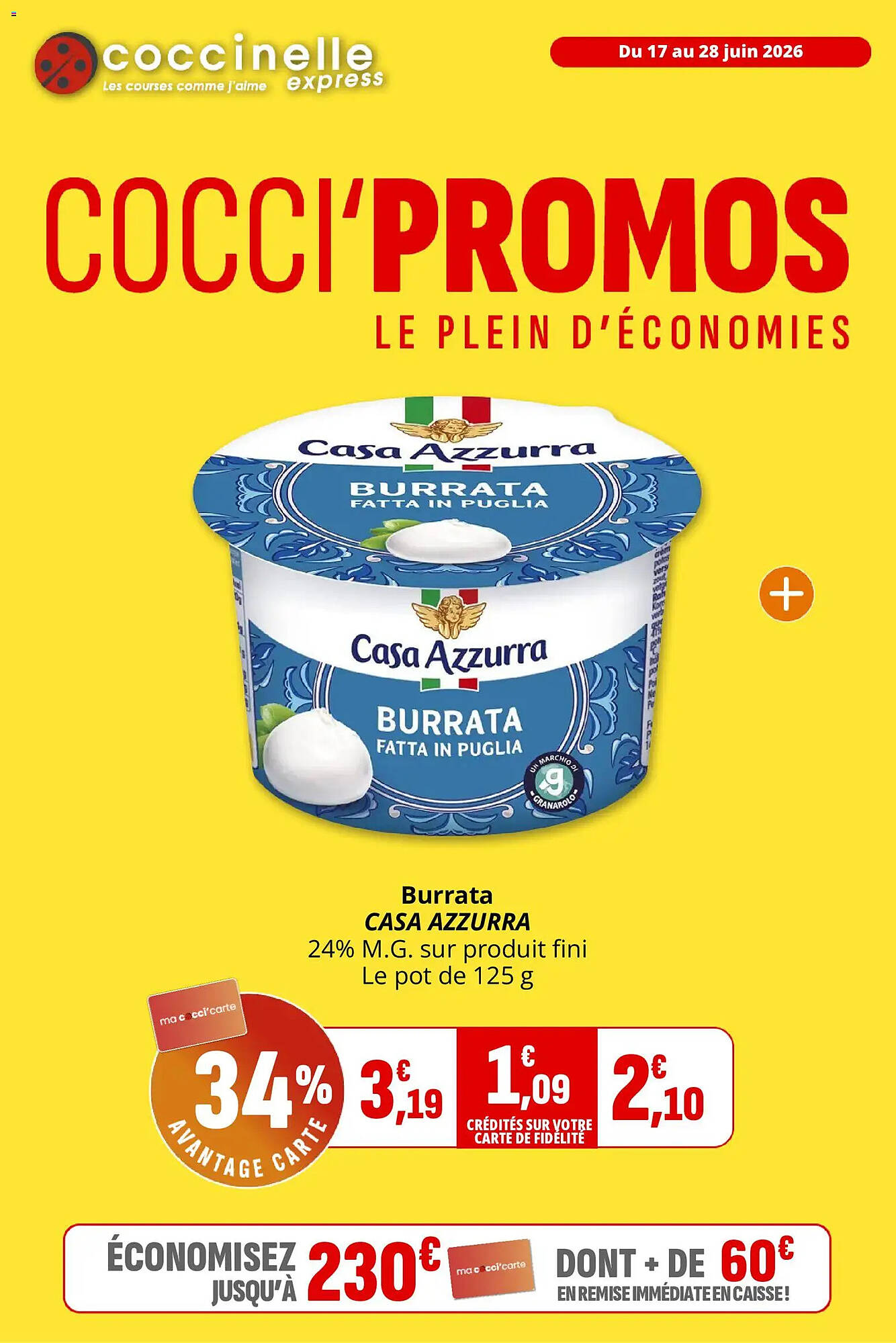 Coccinelle Express Catalogue Du 17/06/2026 au 28/06/2026