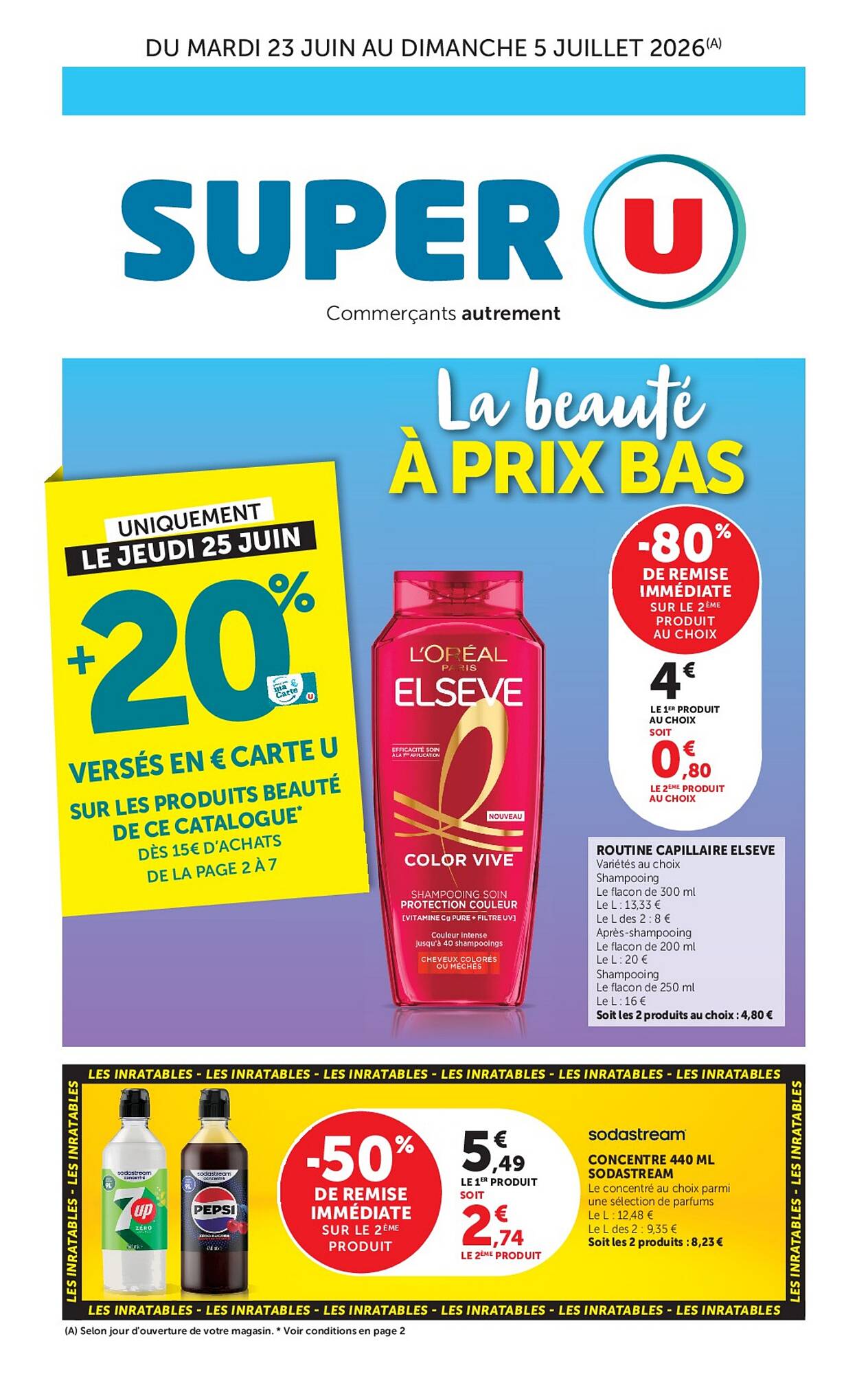 Super U Catalogue Du 23/06/2026 au 05/07/2026