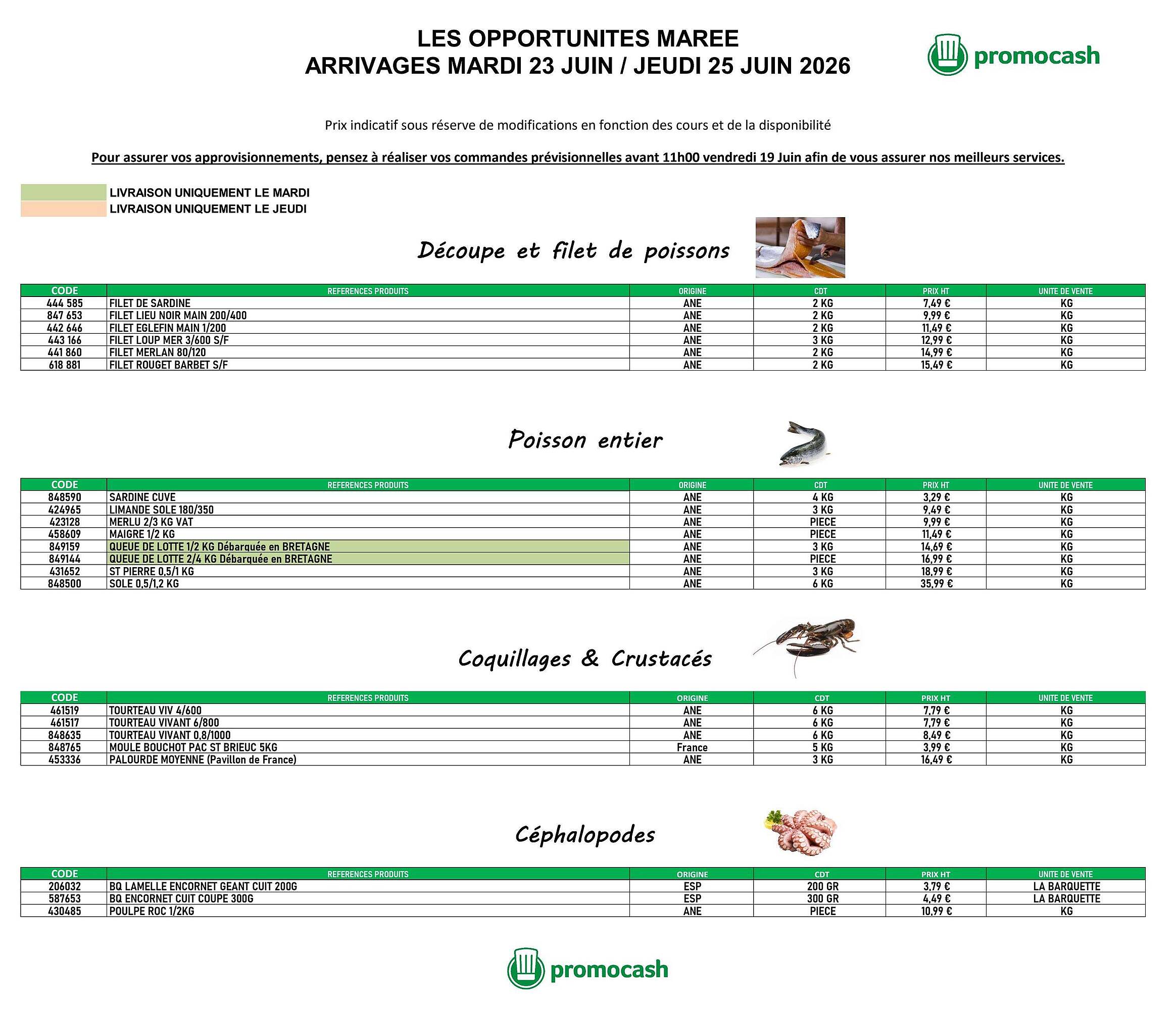 Promocash Catalogue Du 19/06/2026 au 25/06/2026