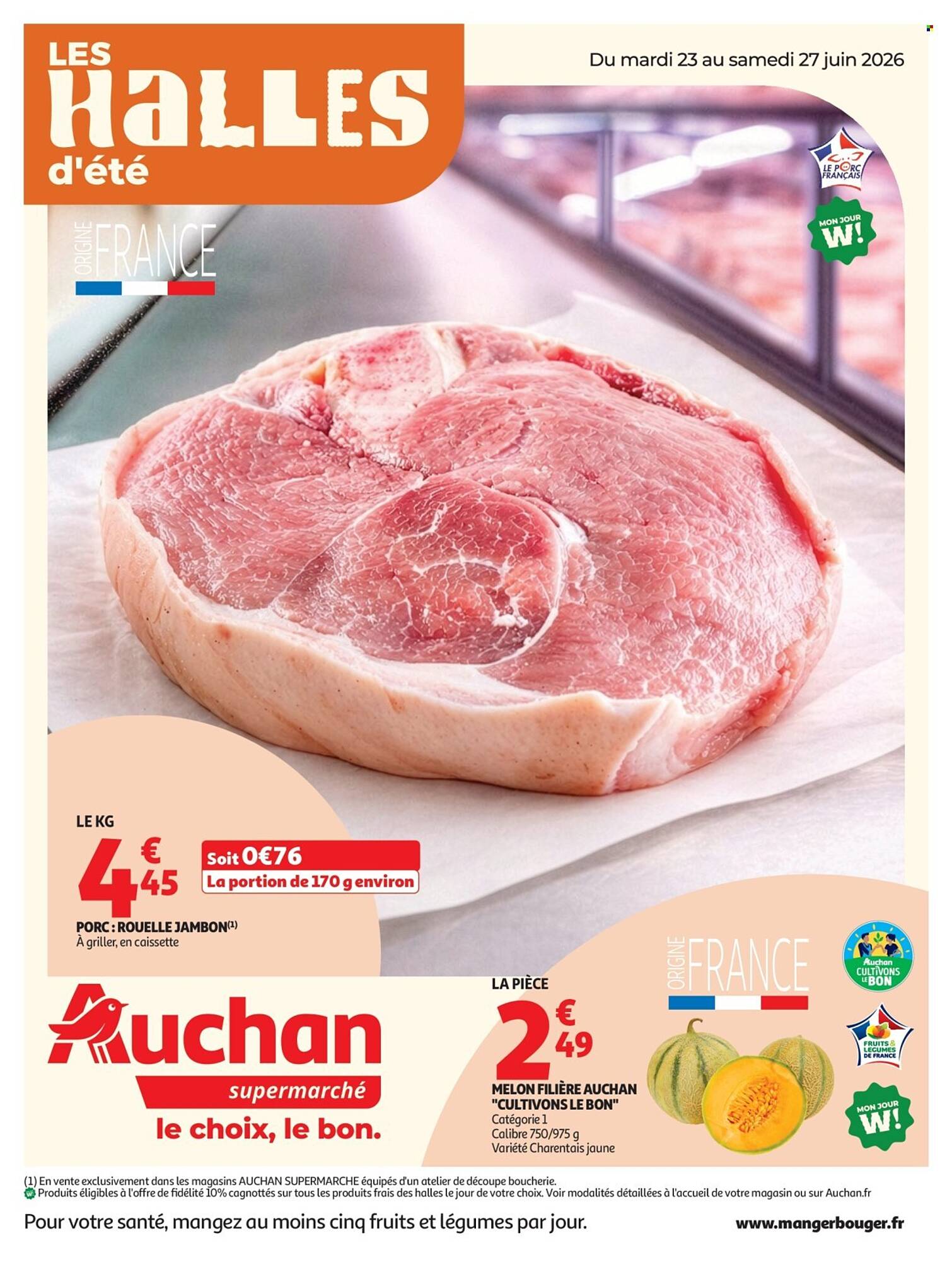 Auchan Catalogue Du 23/06/2026 au 27/06/2026