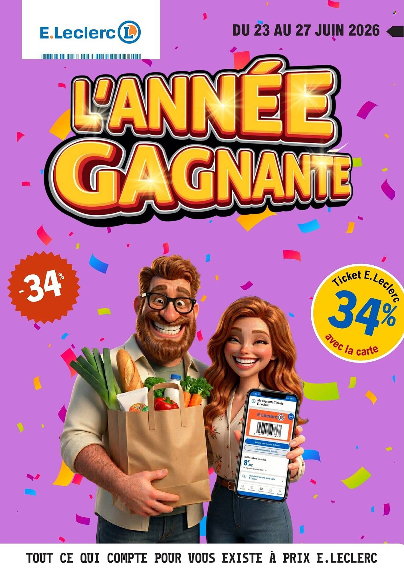 E.Leclerc Catalogue Du 23/06/2026 au 27/06/2026