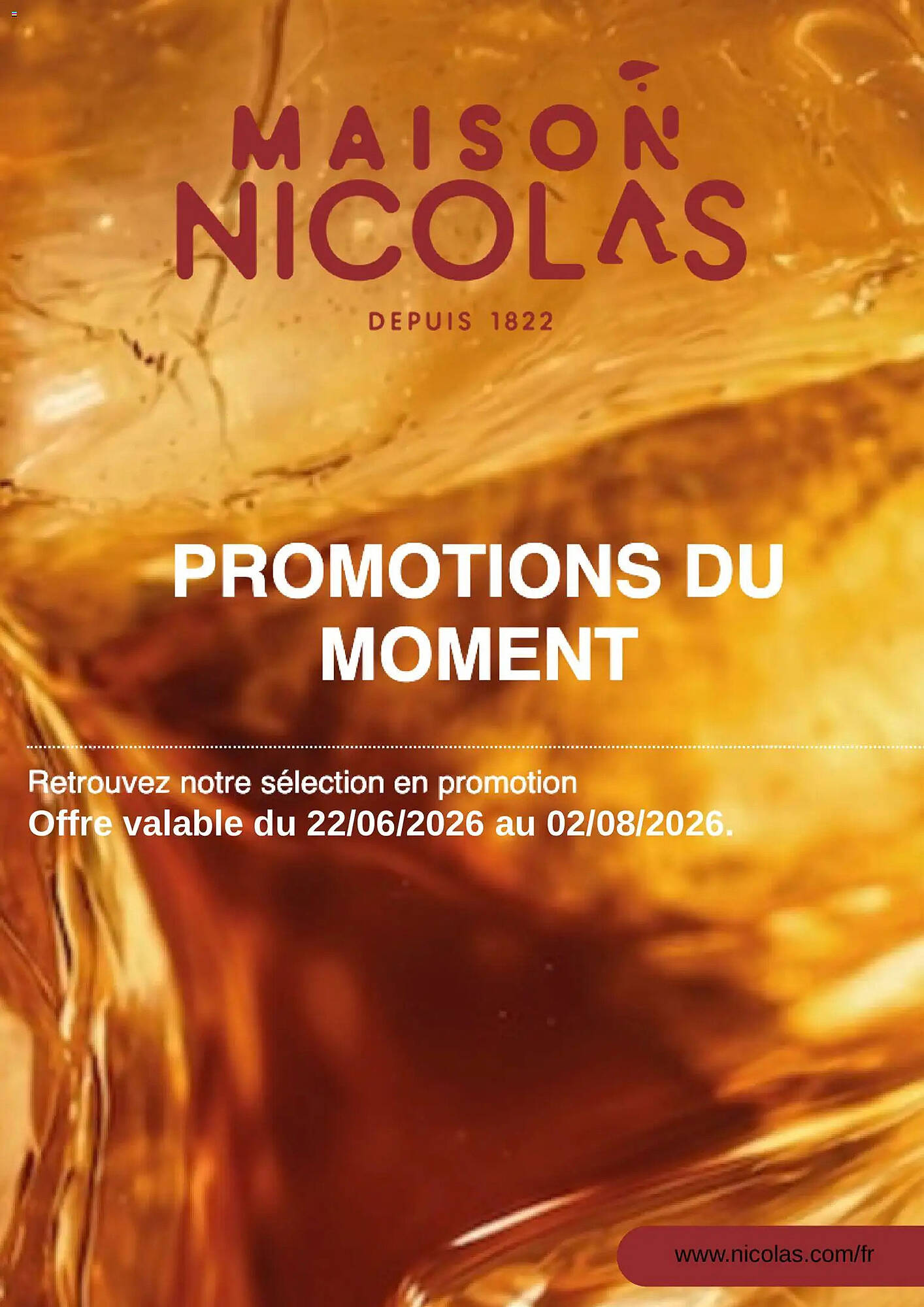 Nicolas Catalogue Du 22/06/2026 au 02/08/2026