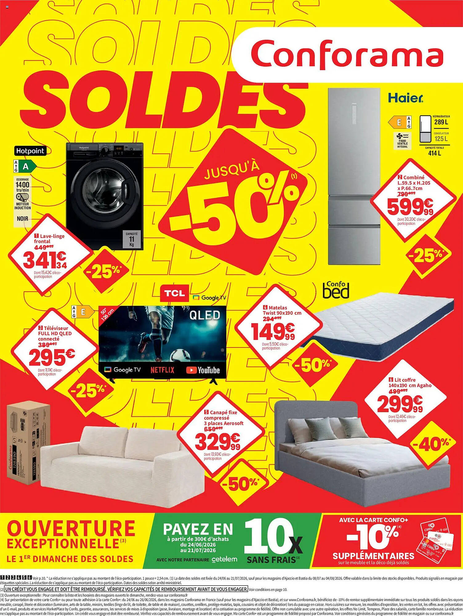 Conforama Catalogue Du 24/06/2026 au 21/07/2026