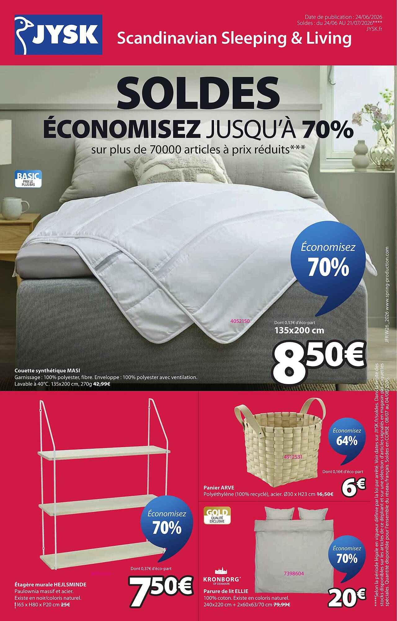 JYSK Catalogue Du 24/06/2026 au 21/07/2026