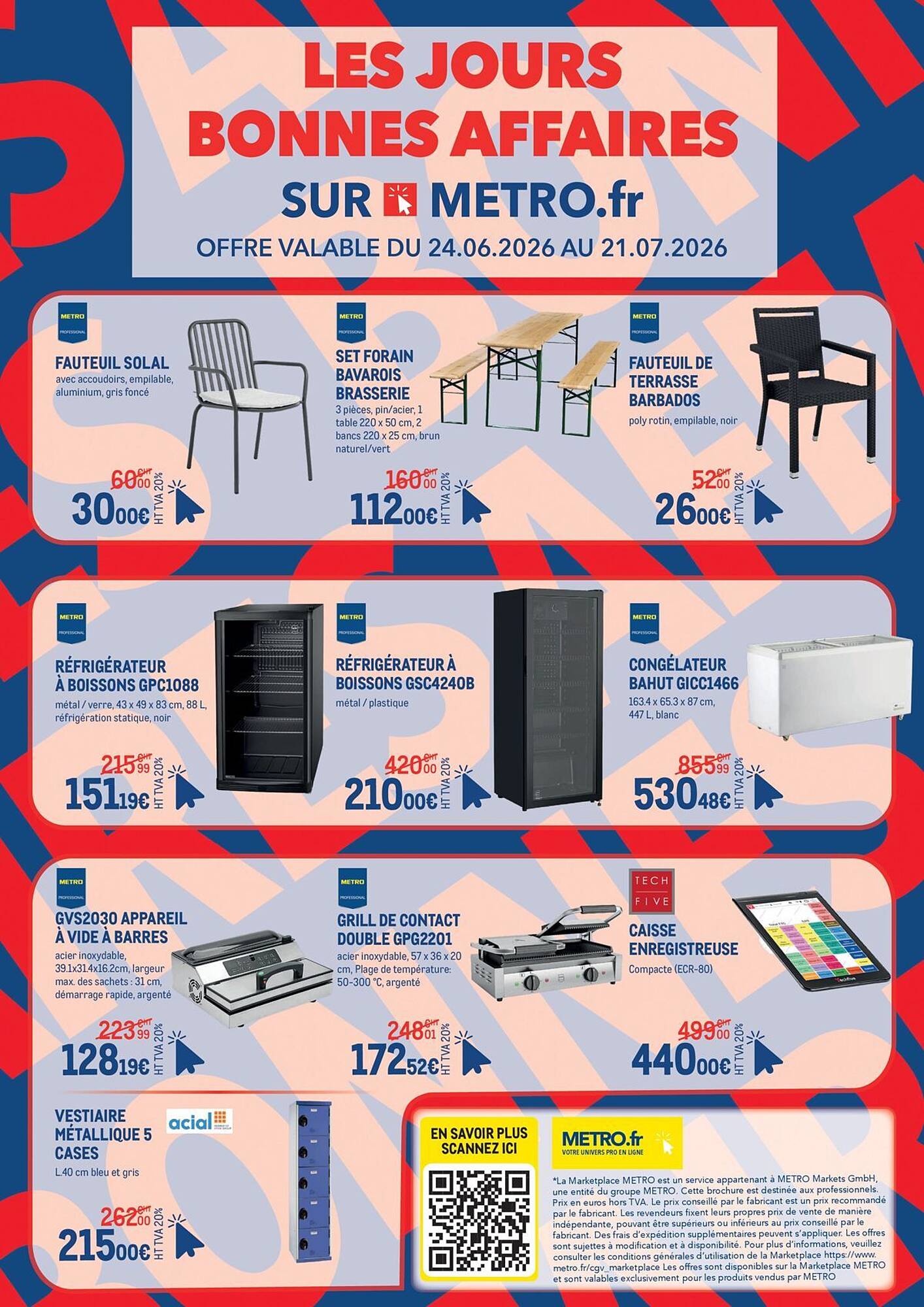 METRO Catalogue Du 24/06/2026 au 21/07/2026