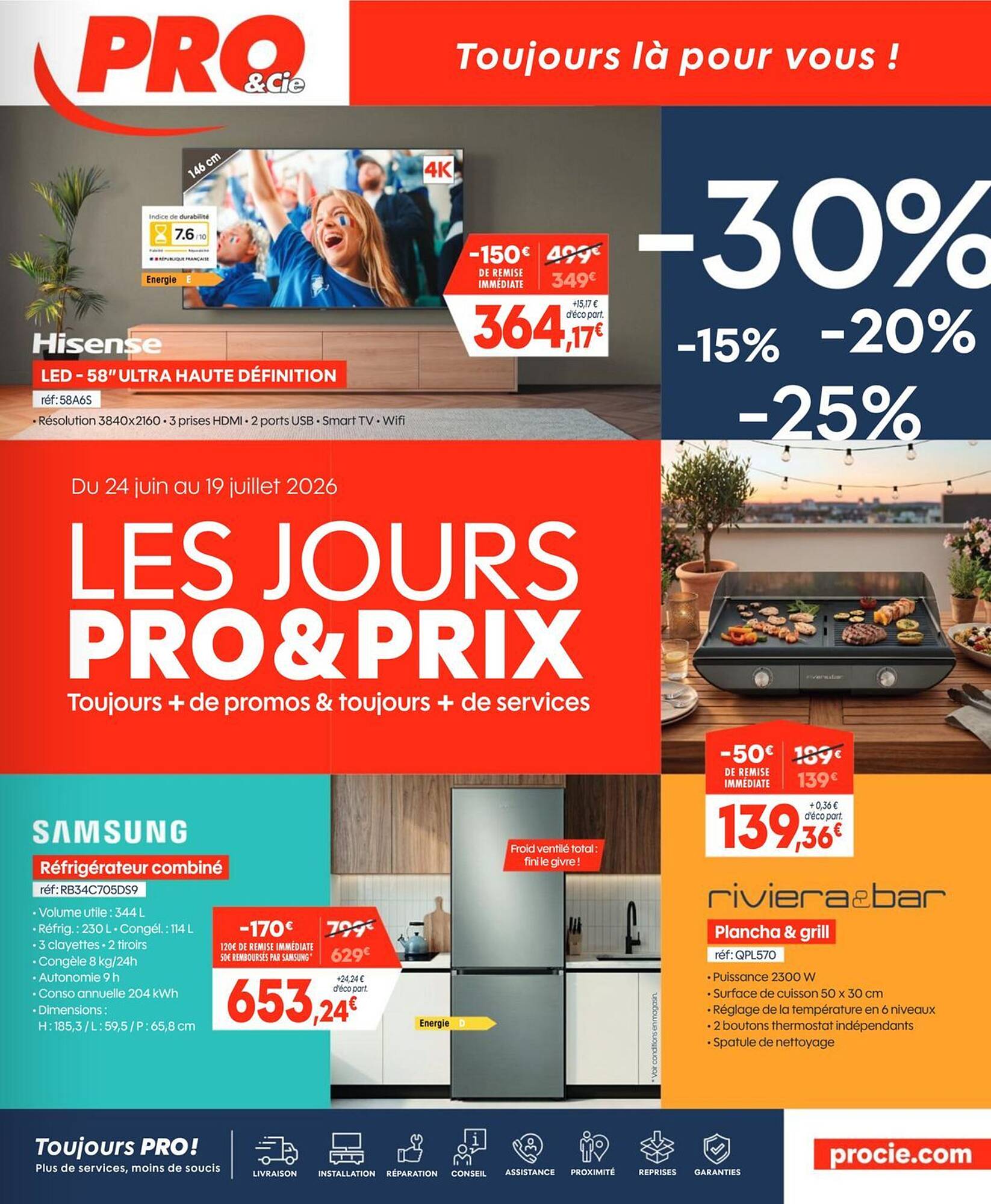 PRO&Cie Catalogue Du 24/06/2026 au 19/07/2026