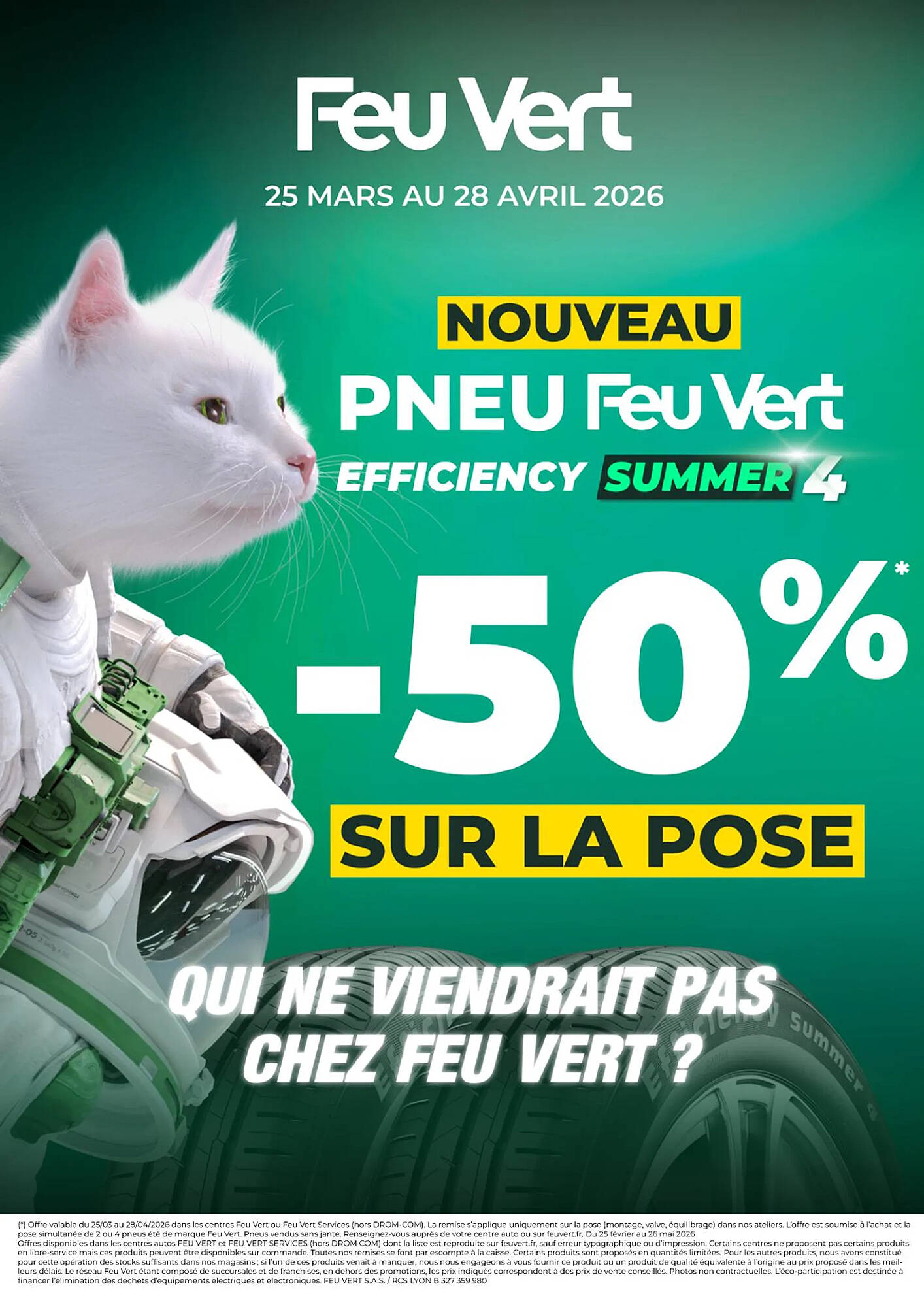 Feu Vert Catalogue Du 25/03/2026 au 28/04/2026