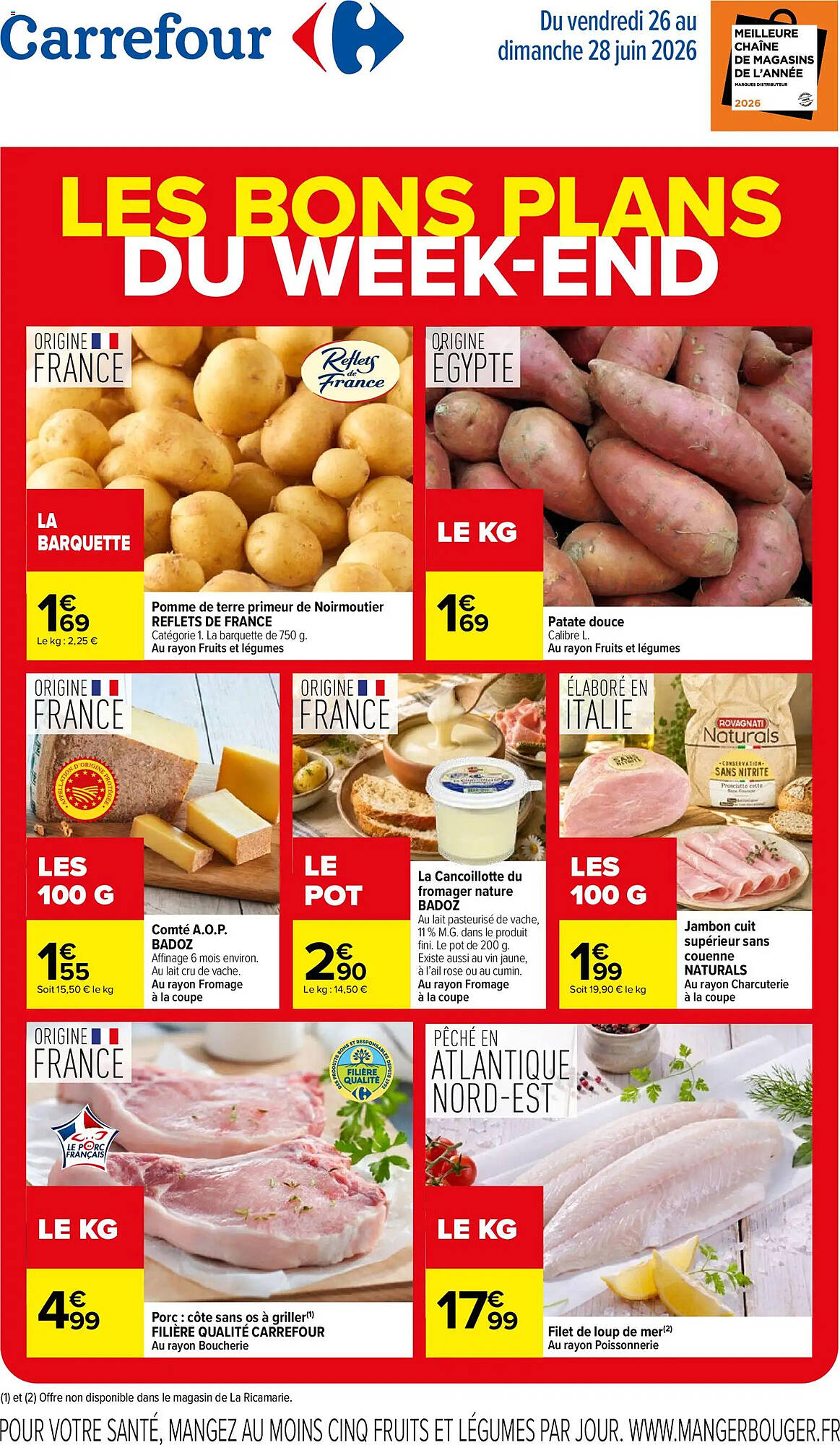 Carrefour Catalogue Du 26/06/2026 au 28/06/2026
