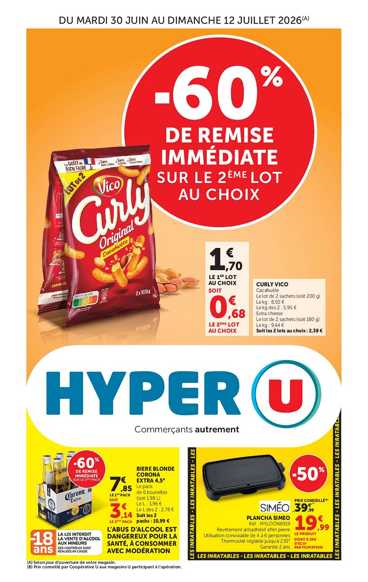 Hyper U Catalogue Du 30/06/2026 au 12/07/2026