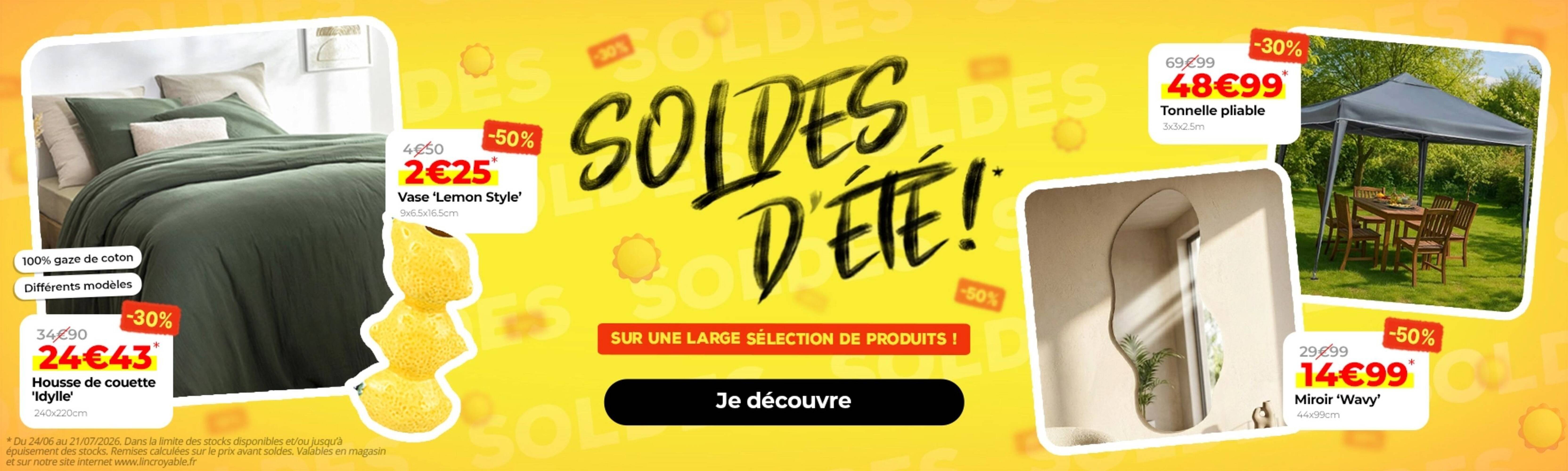 L'Incroyable Catalogue Du 24/06/2026 au 21/07/2026