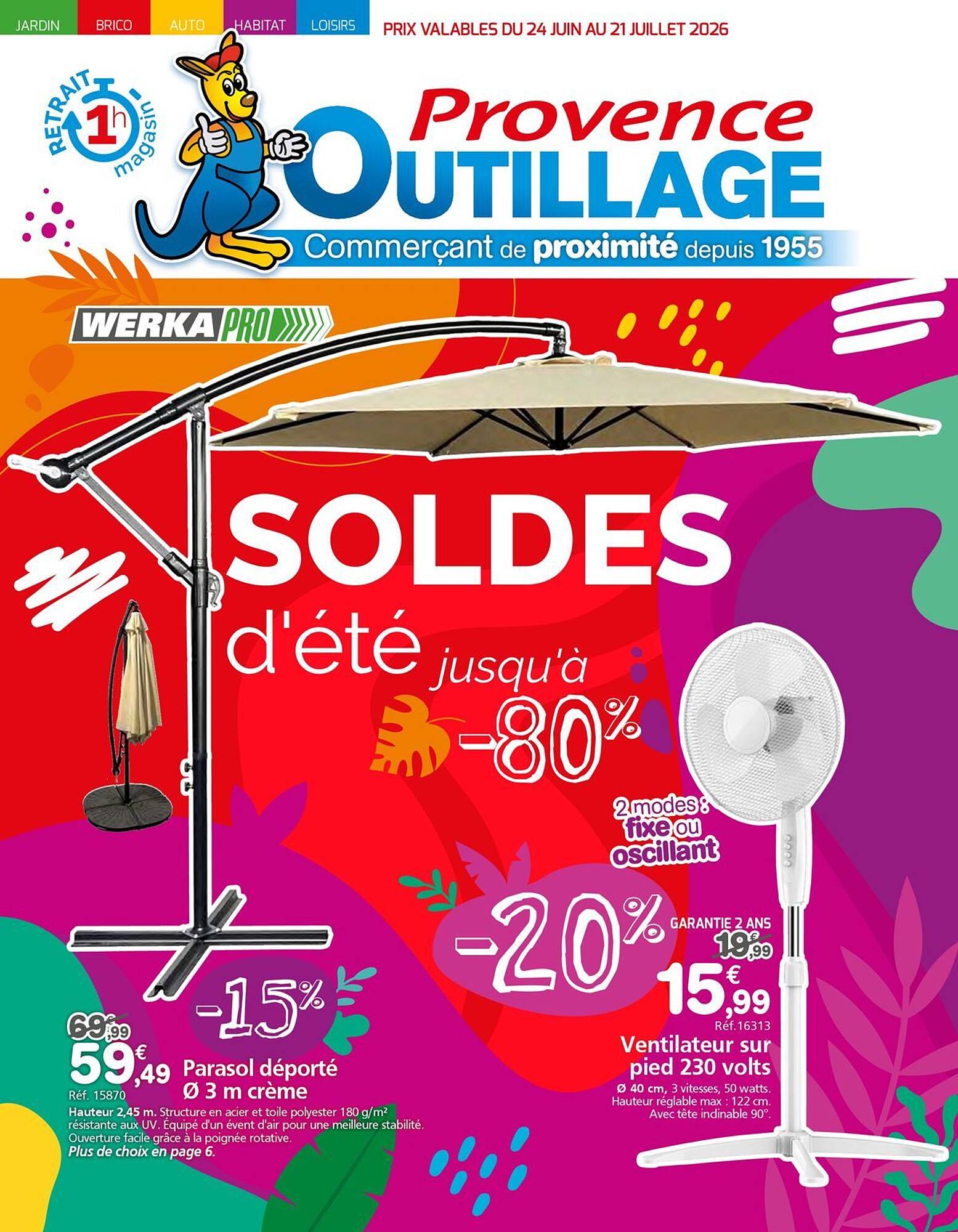 Provence Outillage Catalogue Du 24/06/2026 au 21/07/2026