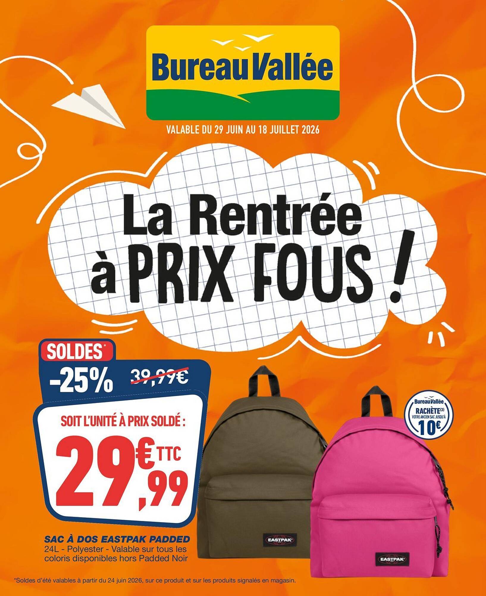 Bureau Vallée Catalogue Du 29/06/2026 au 18/07/2026
