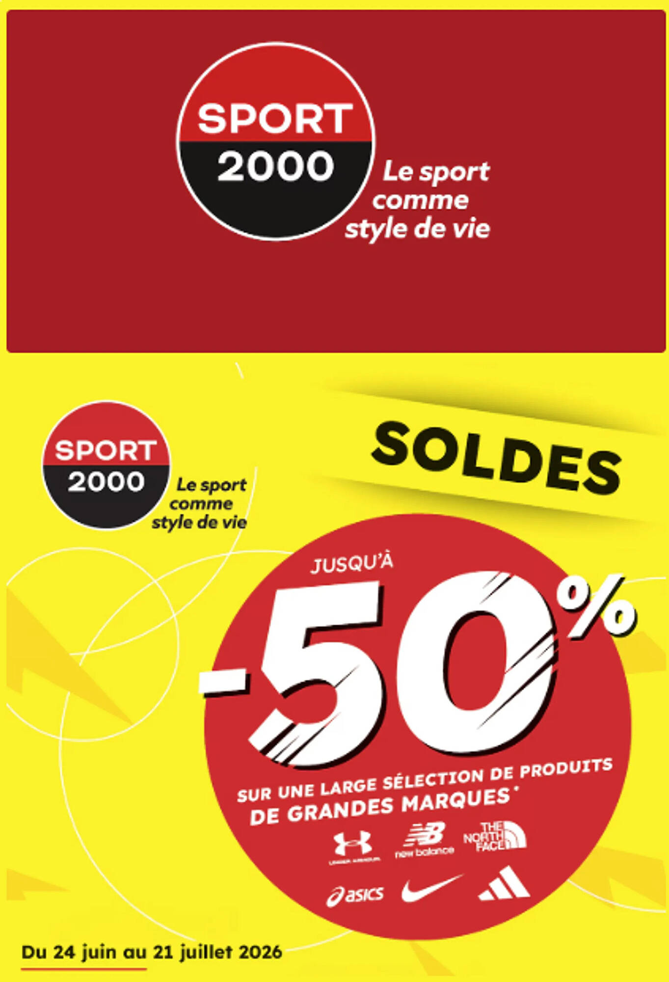 Sport 2000 Catalogue Du 24/06/2026 au 21/07/2026