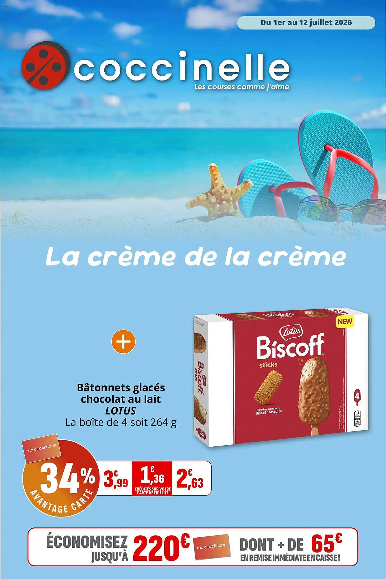 Coccinelle Supermarché Catalogue Du 01/07/2026 au 12/07/2026