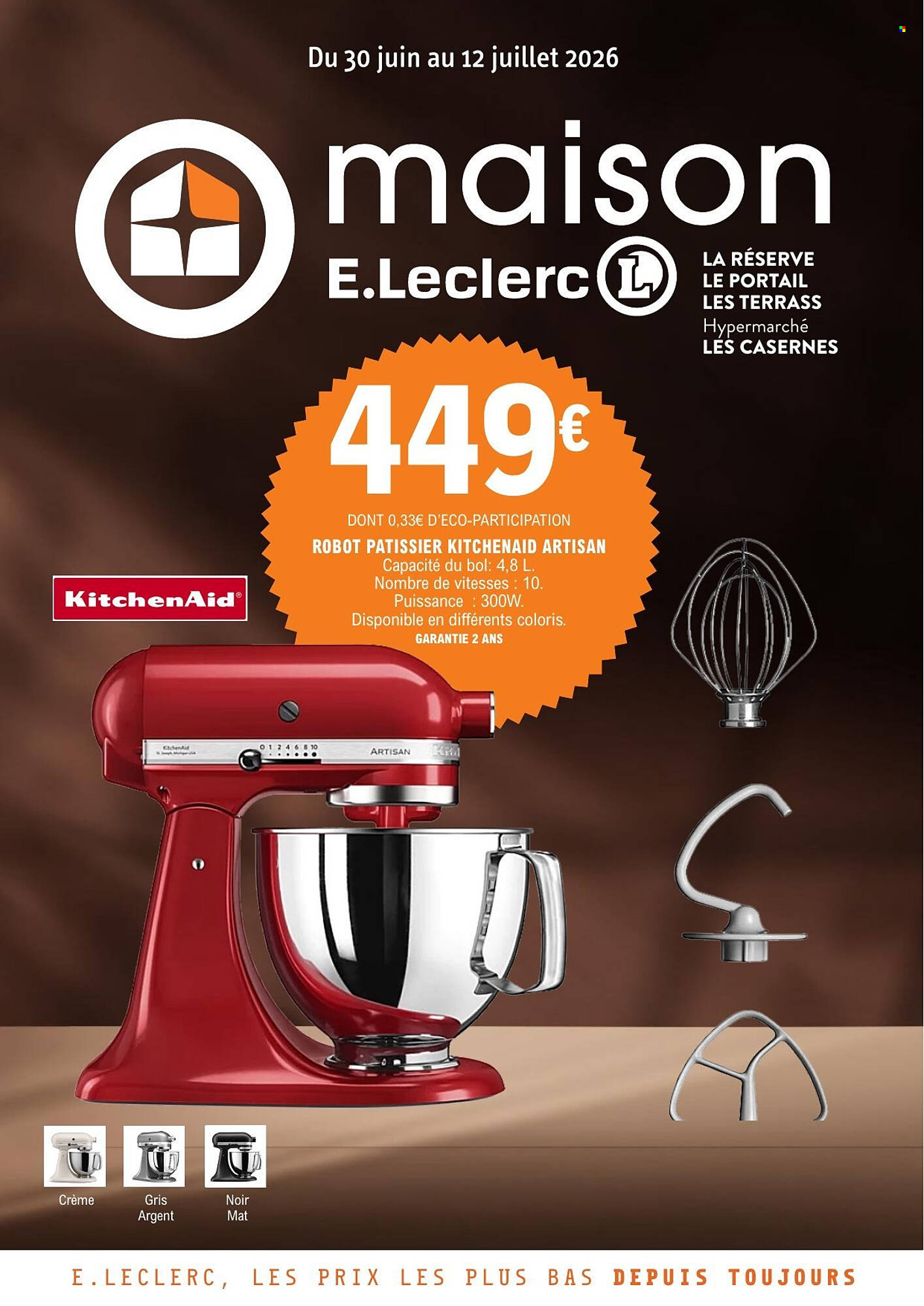 E.Leclerc Catalogue Du 30/06/2026 au 12/07/2026