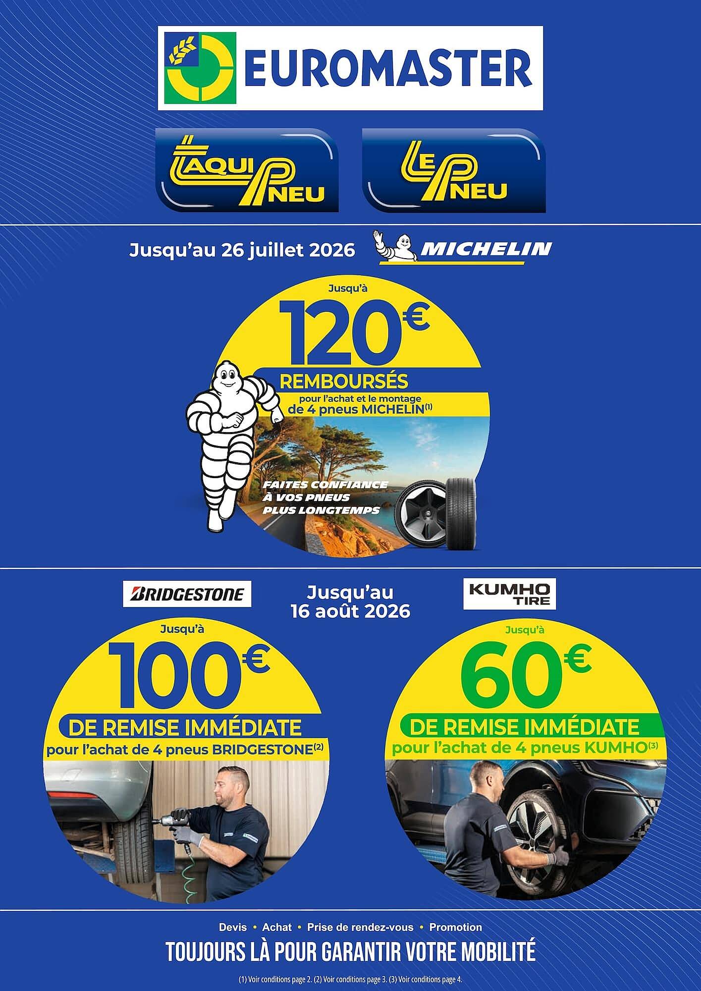 Euromaster Catalogue Du 29/06/2026 au 12/07/2026
