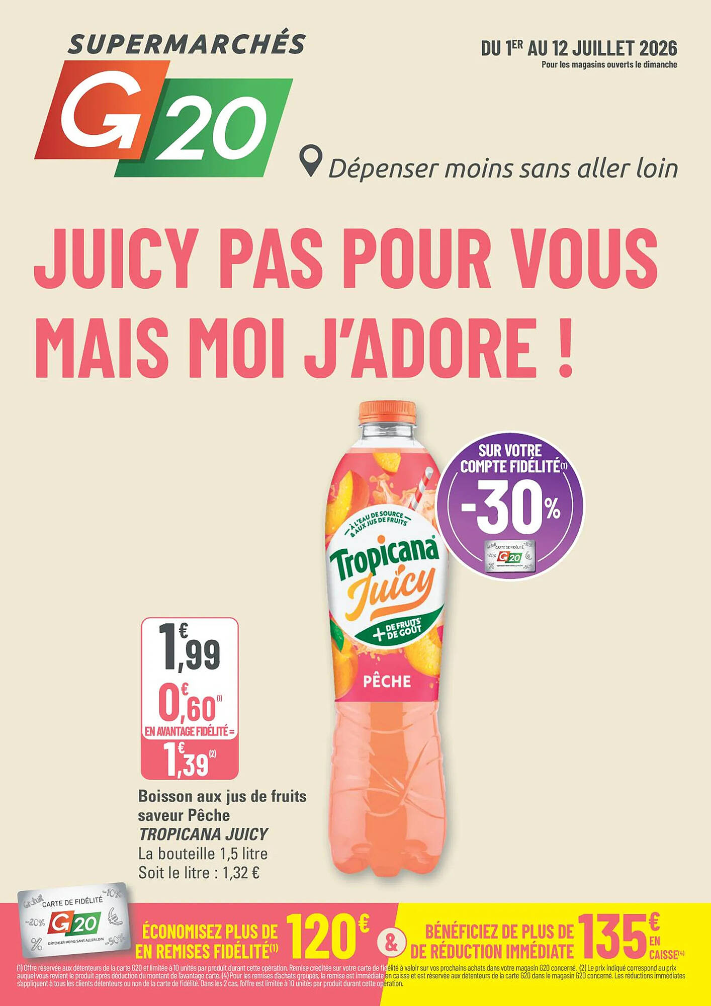 G20 Catalogue Du 01/07/2026 au 12/07/2026