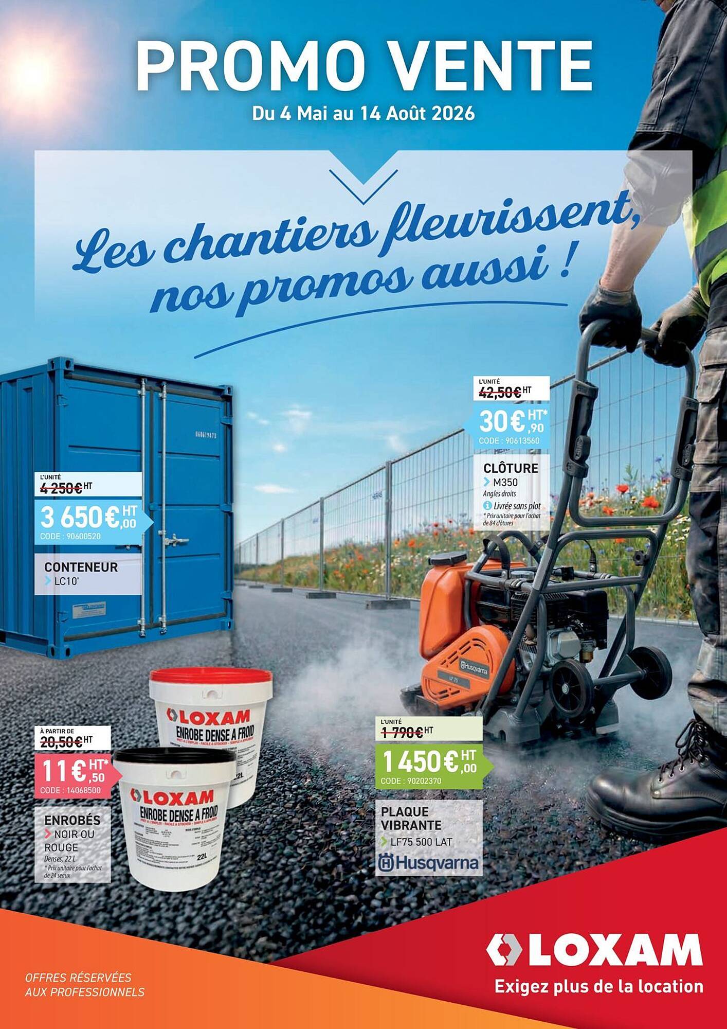 Loxam Catalogue Du 01/07/2026 au 14/08/2026
