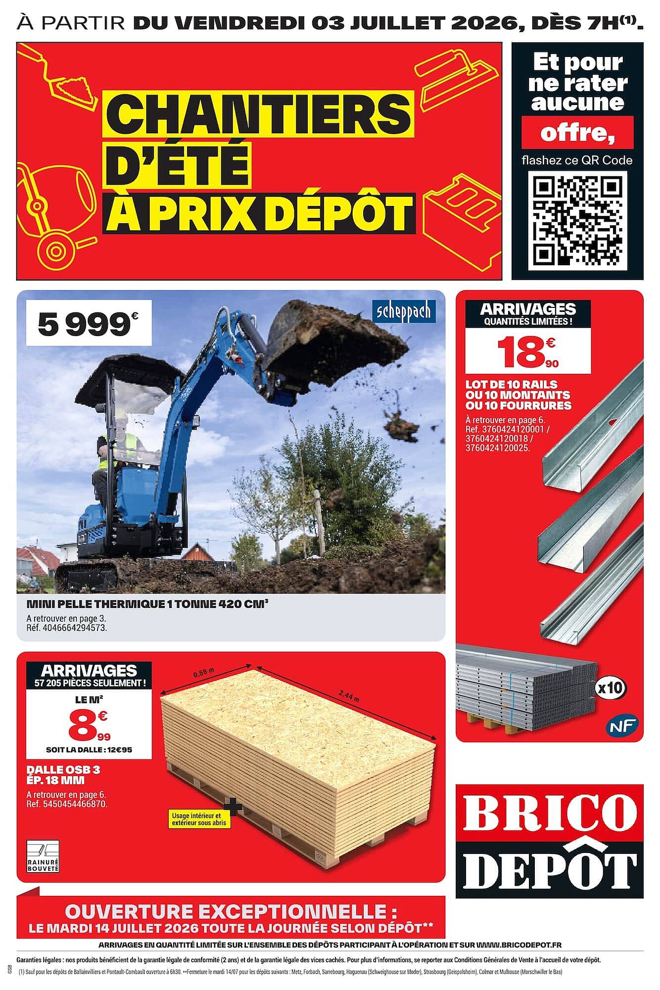 Brico Dépôt Catalogue Du 03/07/2026 au 16/07/2026