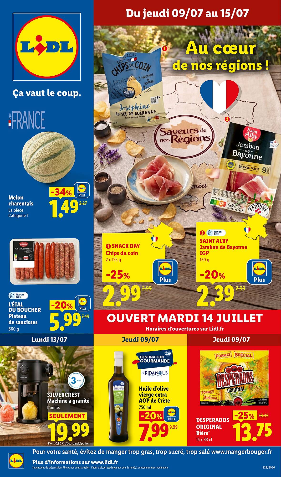 Lidl Catalogue Du 09/07/2026 au 15/07/2026