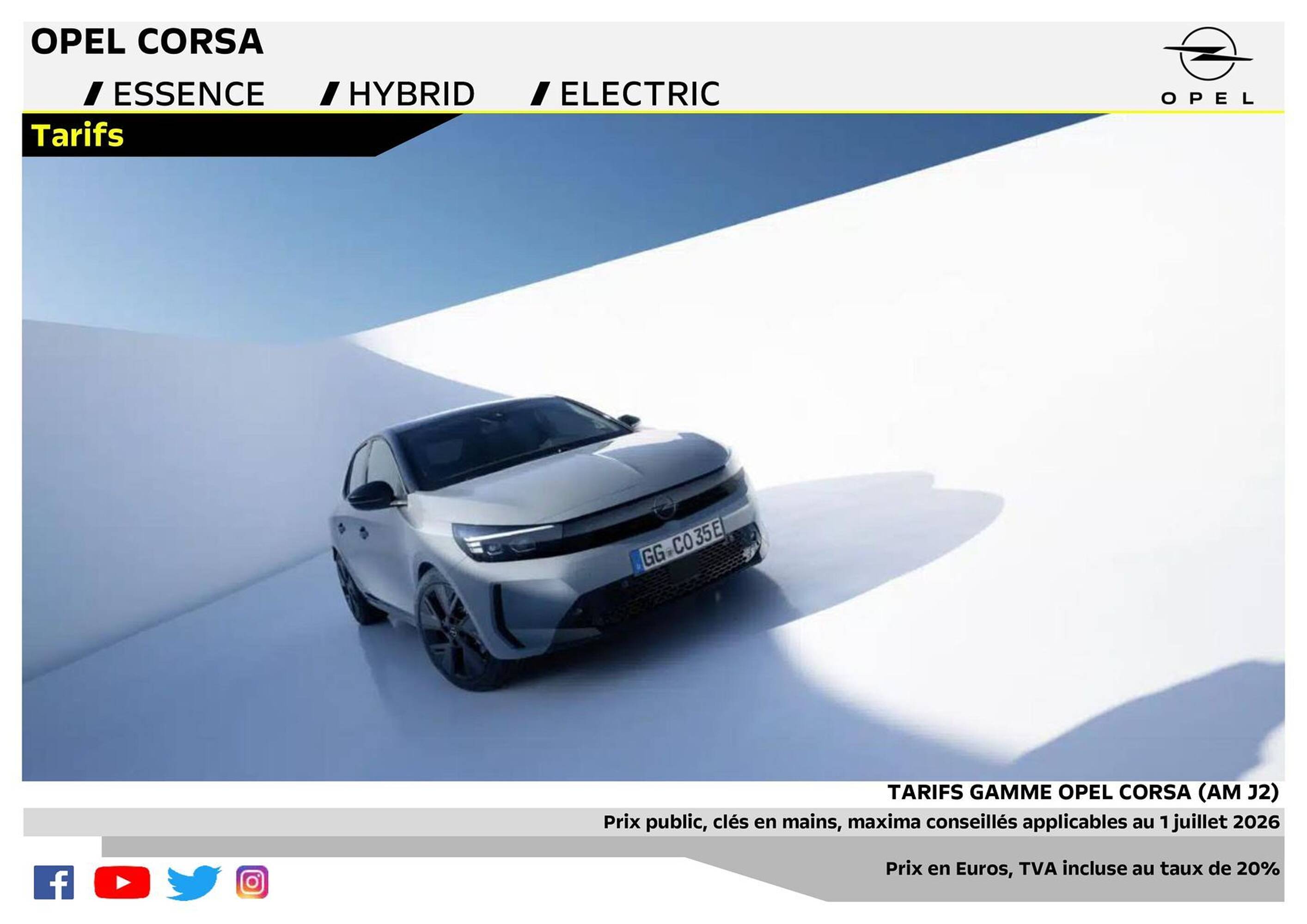 Opel Catalogue Du 02/07/2026 au 31/12/2026