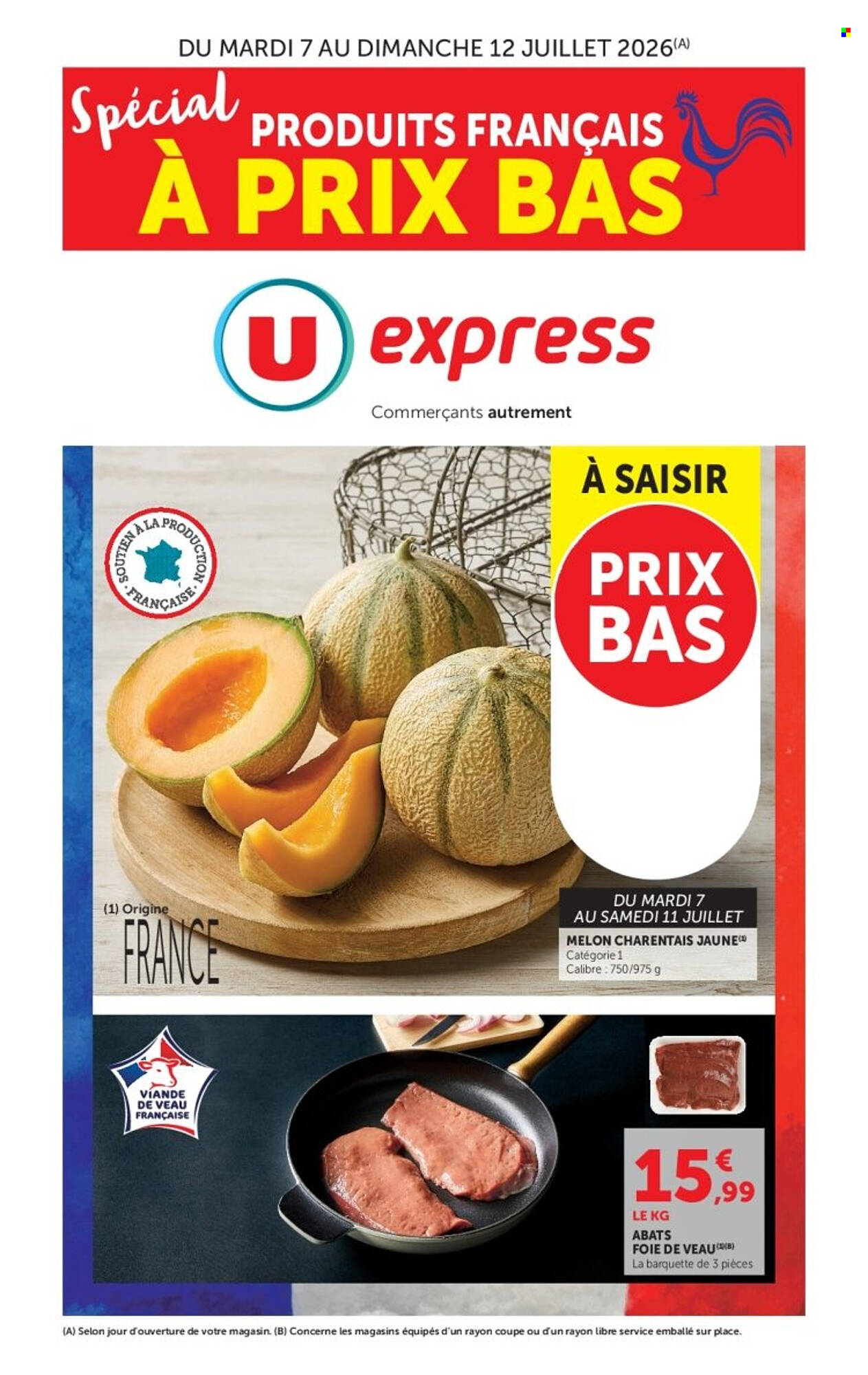 U Express Catalogue Du 07/07/2026 au 12/07/2026