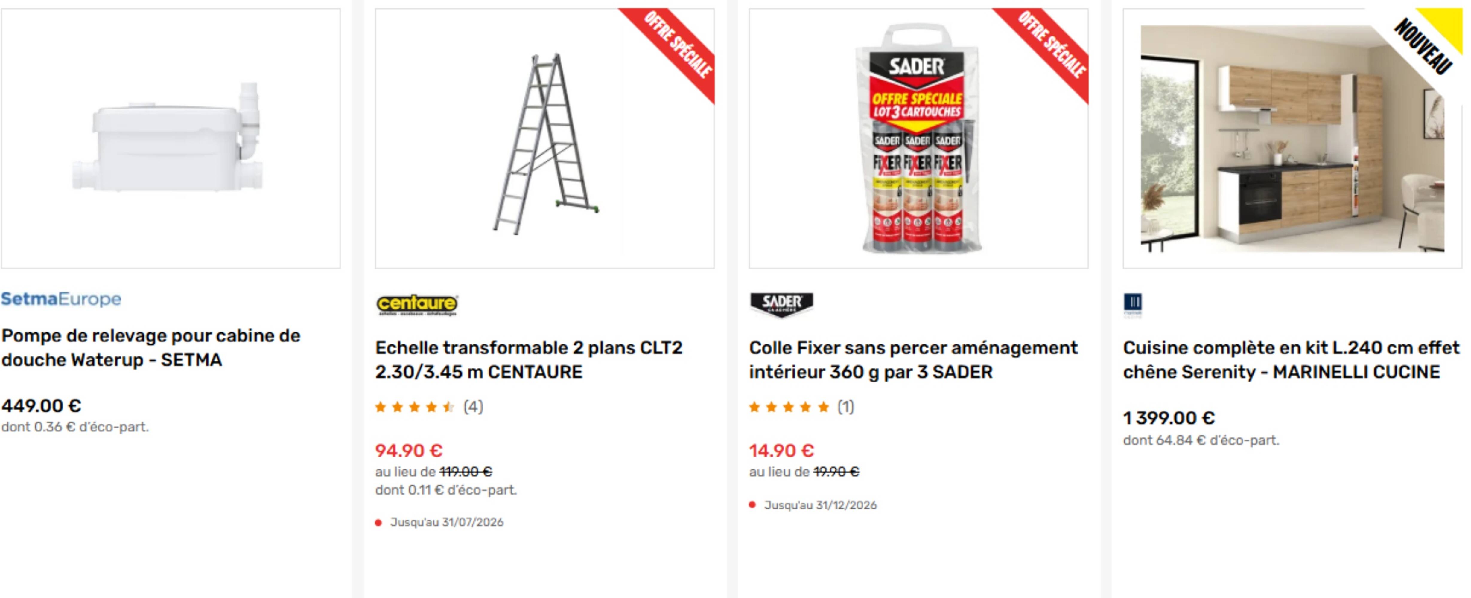 L'entrepôt Du Bricolage Catalogue Du 03/07/2026 au 16/07/2026