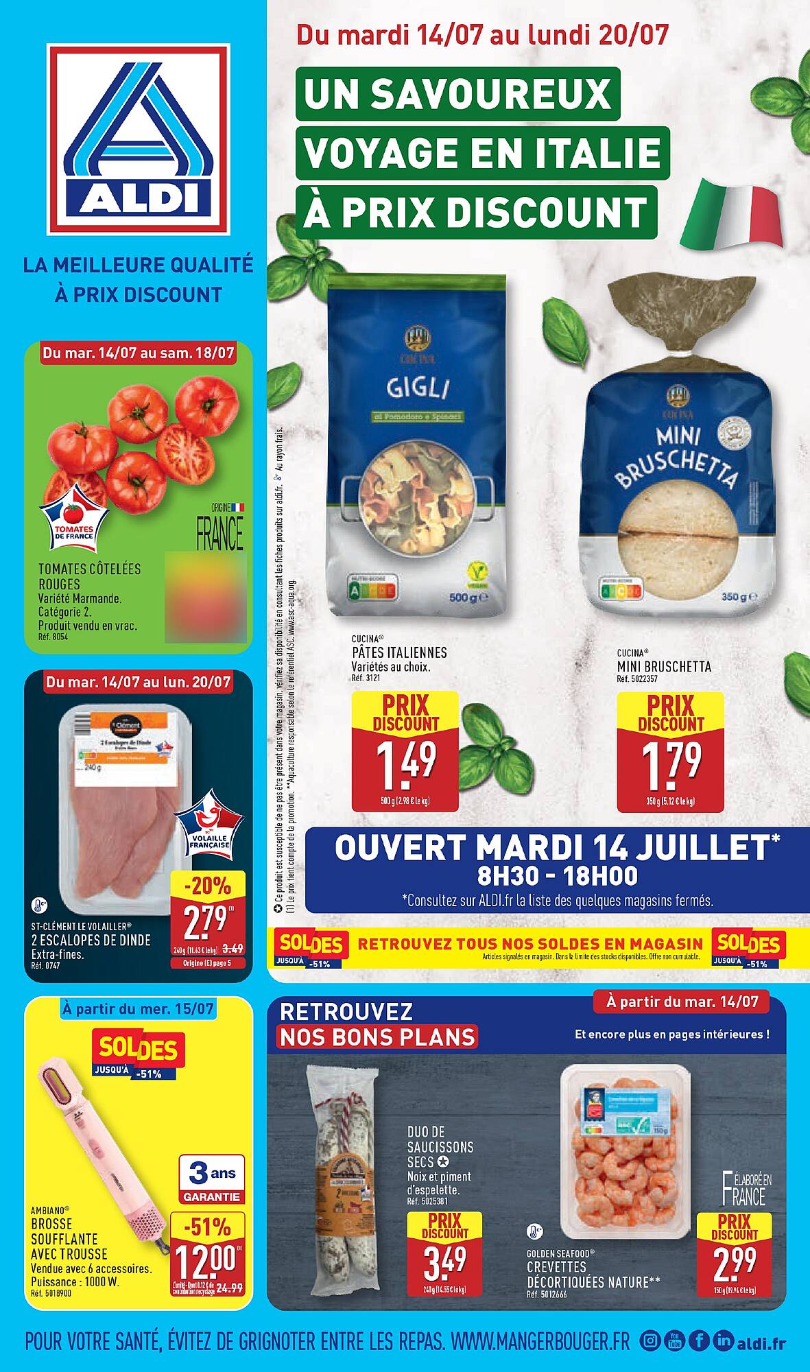 Aldi Catalogue Du 14/07/2026 au 20/07/2026