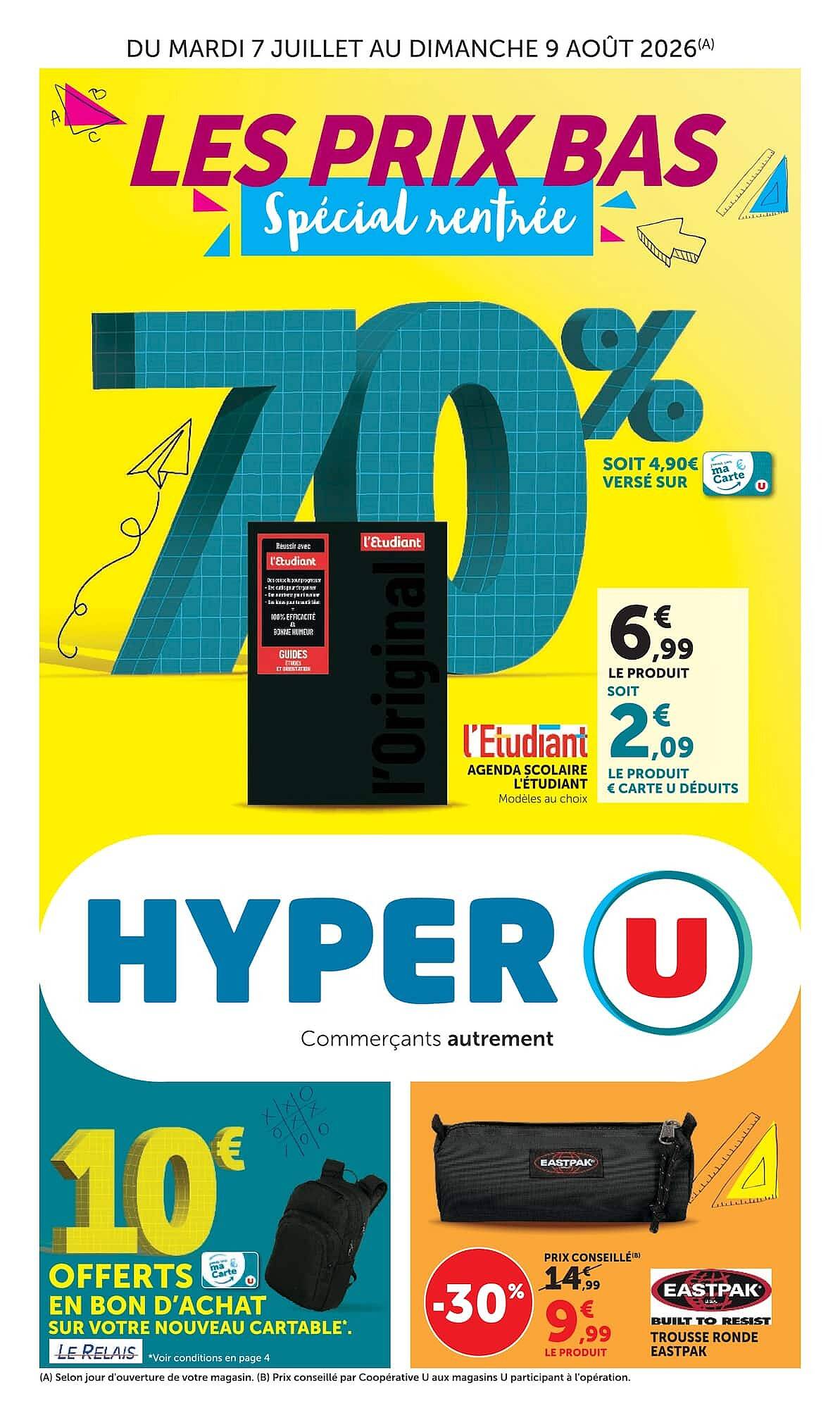 Hyper U Catalogue Du 07/07/2026 au 09/08/2026