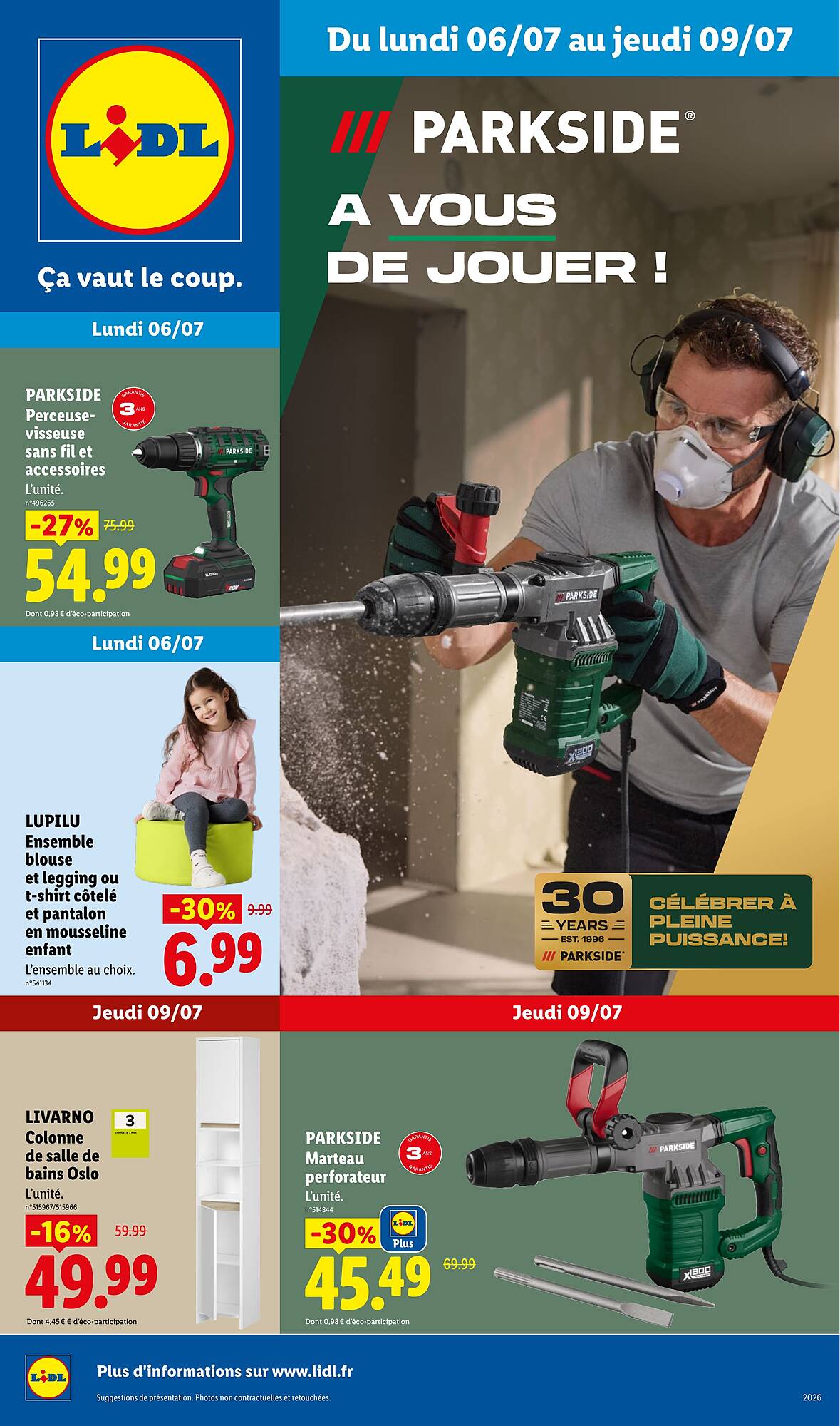 Lidl Catalogue Du 06/07/2026 au 09/07/2026