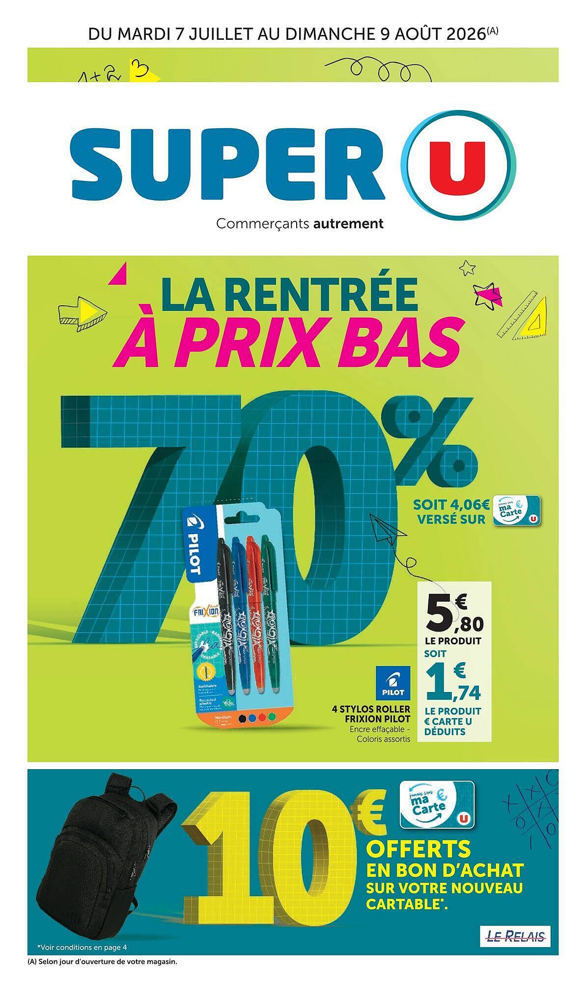 Super U Catalogue Du 07/07/2026 au 09/08/2026