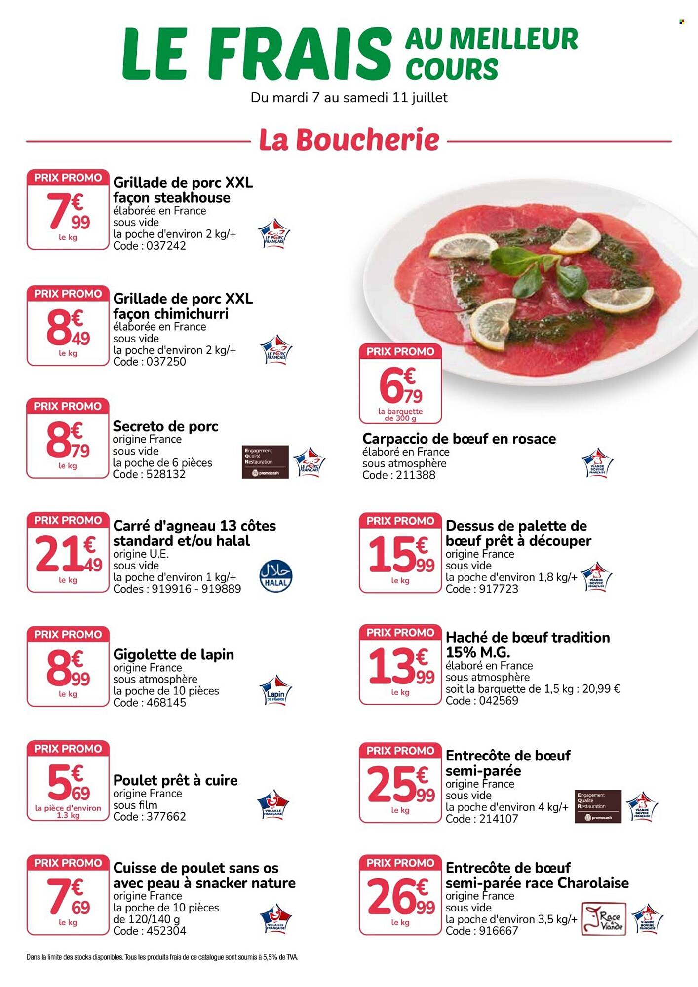 Promocash Catalogue Du 07/07/2026 au 11/07/2026