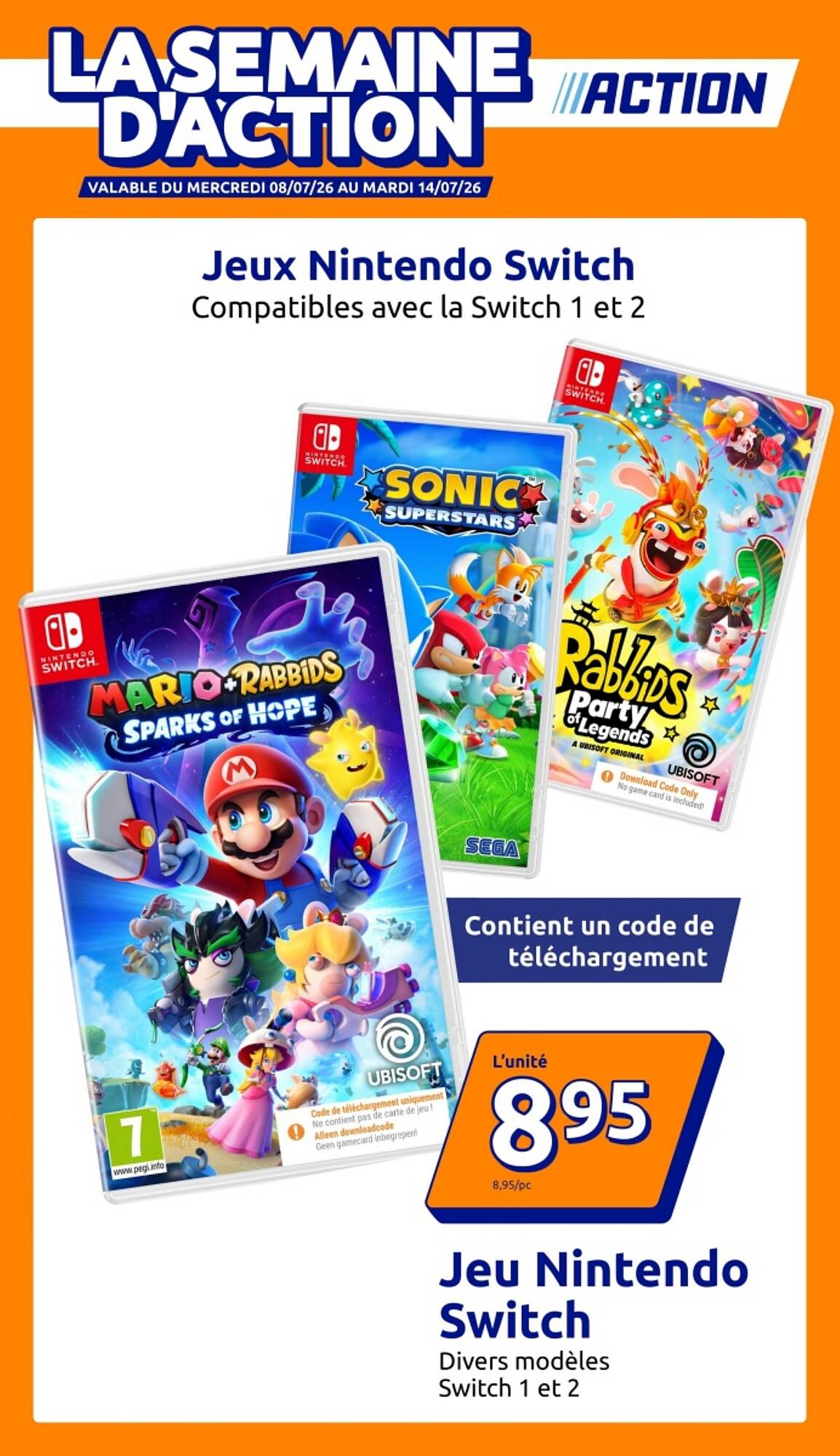 Action Catalogue Du 08/07/2026 au 14/07/2026