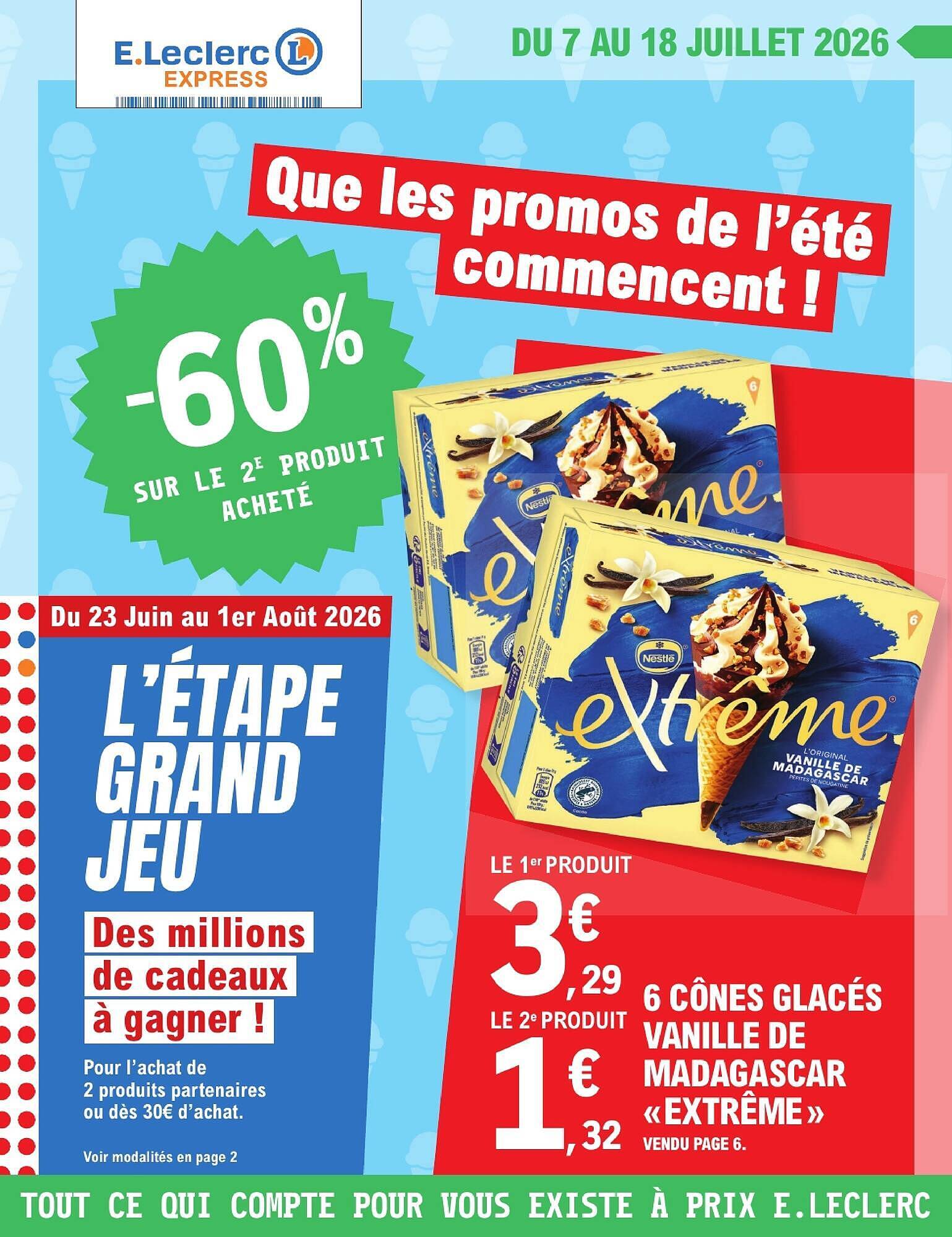E.Leclerc Catalogue Du 07/07/2026 au 18/07/2026