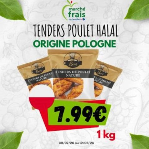 Marché frais Géant