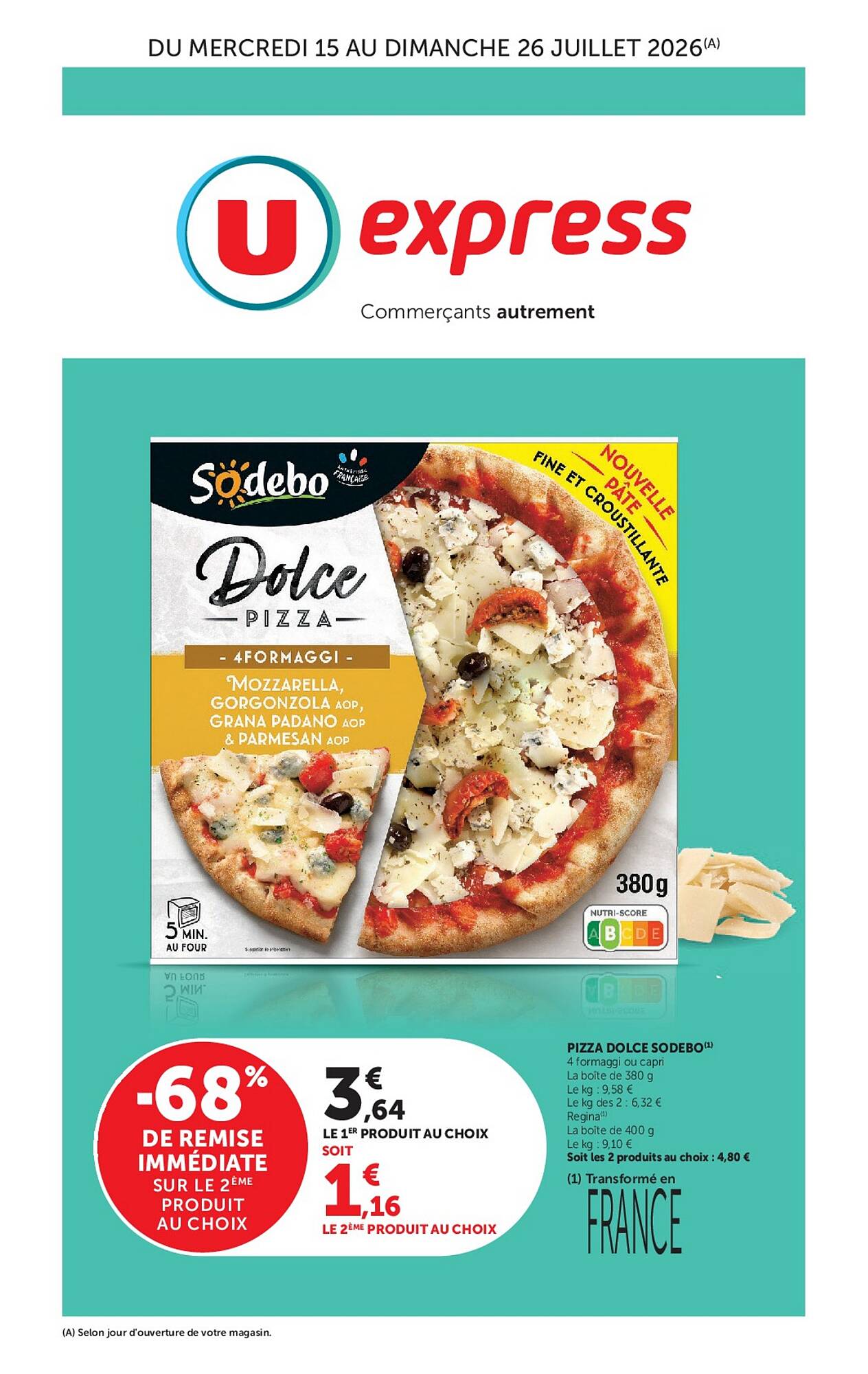 U Express Catalogue Du 15/07/2026 au 26/07/2026