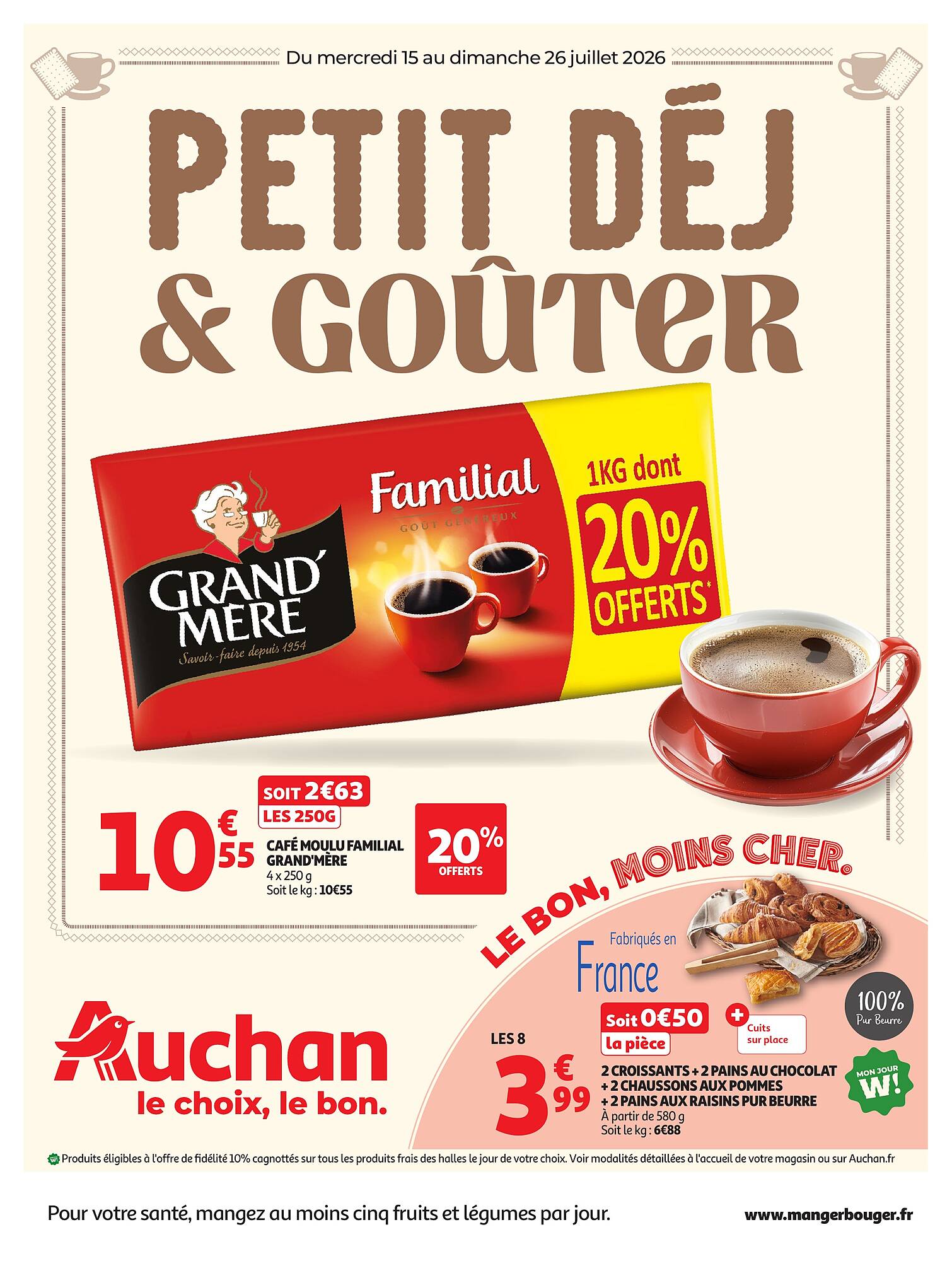 Auchan Catalogue Du 15/07/2026 au 26/07/2026