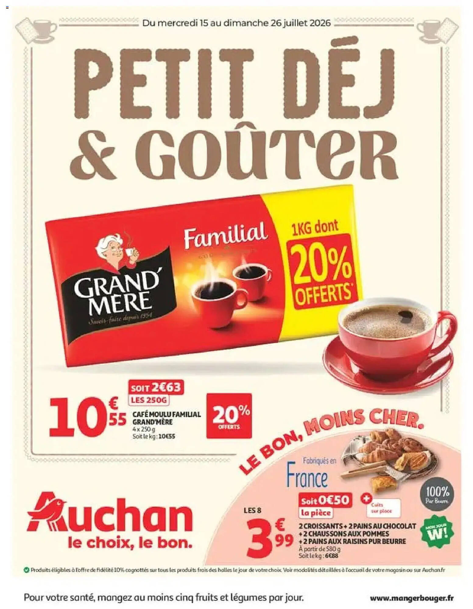 Auchan Direct Catalogue Du 15/07/2026 au 26/07/2026