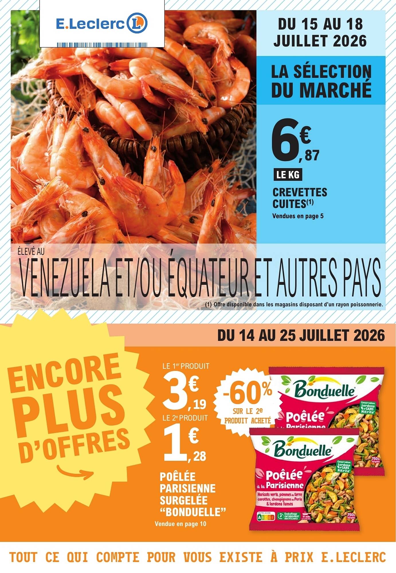 E.Leclerc Catalogue Du 14/07/2026 au 25/07/2026