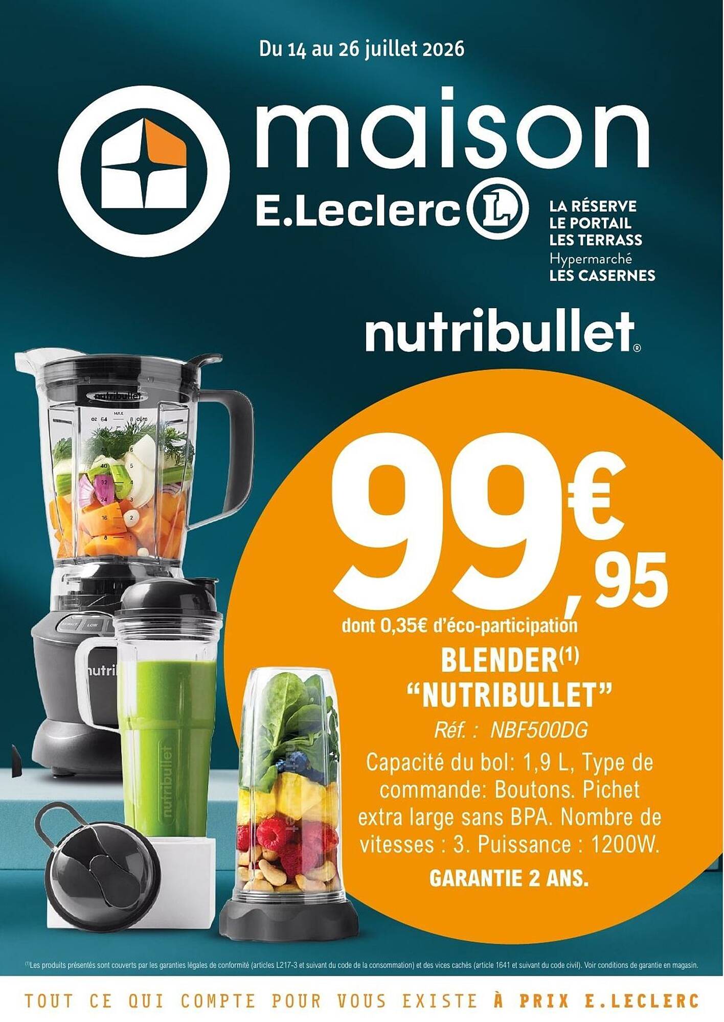 E.Leclerc Catalogue Du 14/07/2026 au 26/07/2026