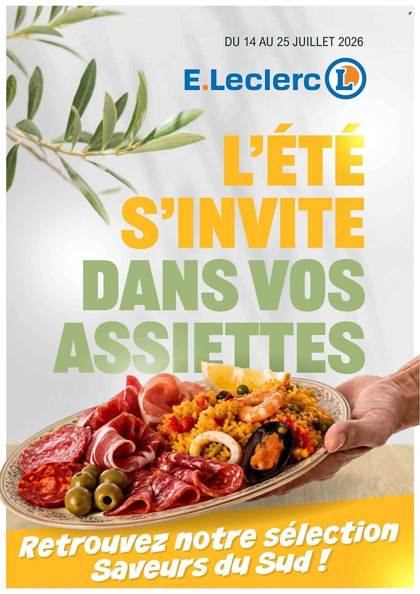 E.Leclerc Catalogue Du 14/07/2026 au 25/07/2026