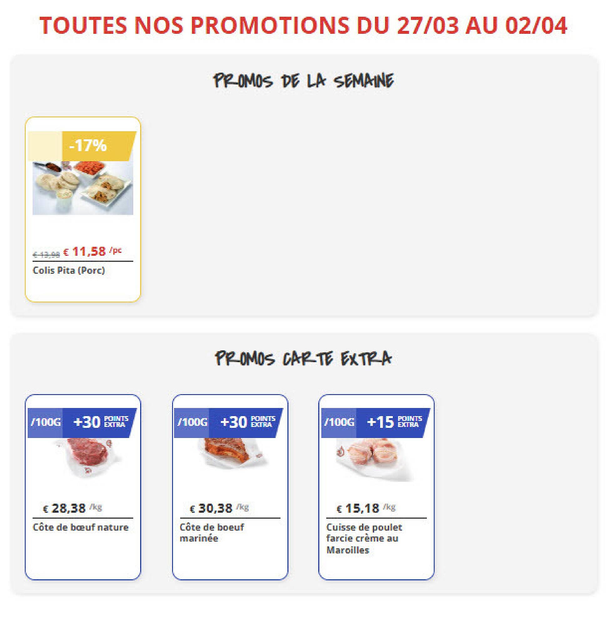 Henri Boucher Catalogue Du 27/03/2026 au 02/04/2026