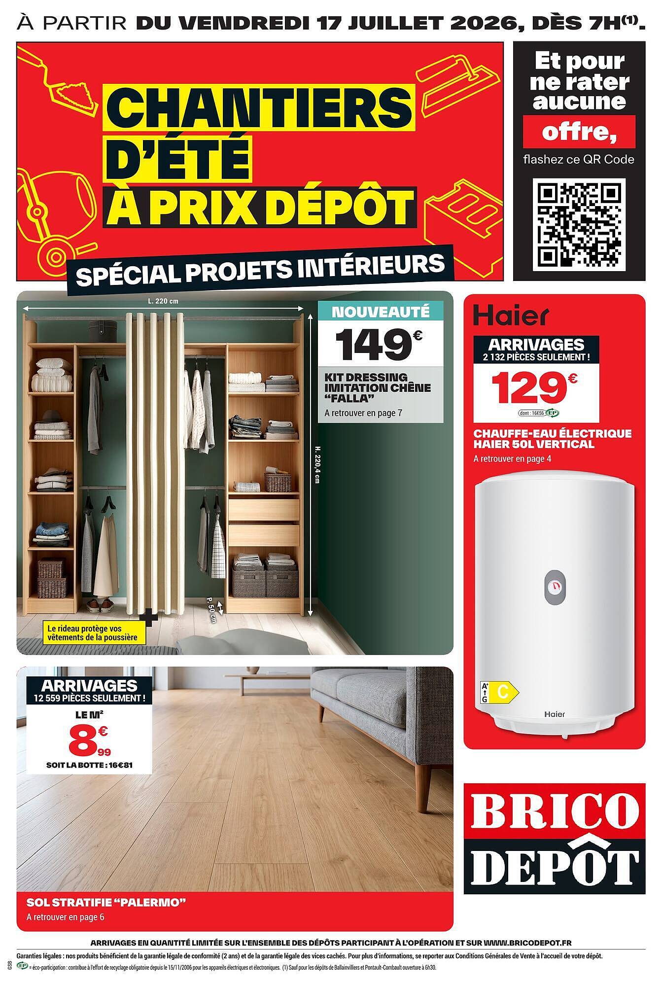 Brico Dépôt Catalogue Du 17/07/2026 au 30/07/2026