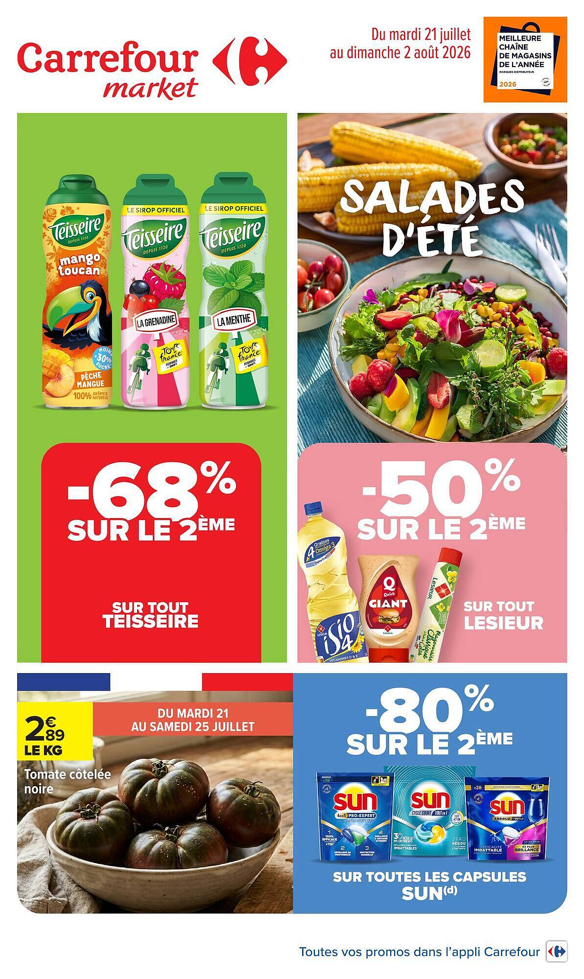 Carrefour Market Catalogue Du 21/07/2026 au 02/08/2026