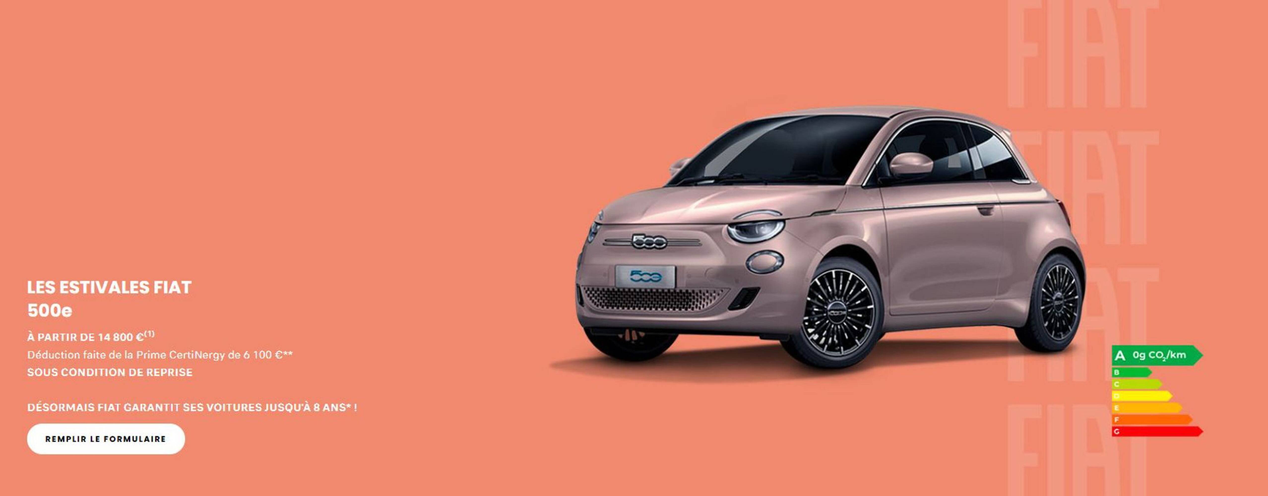 Fiat Catalogue Du 15/07/2026 au 31/08/2026